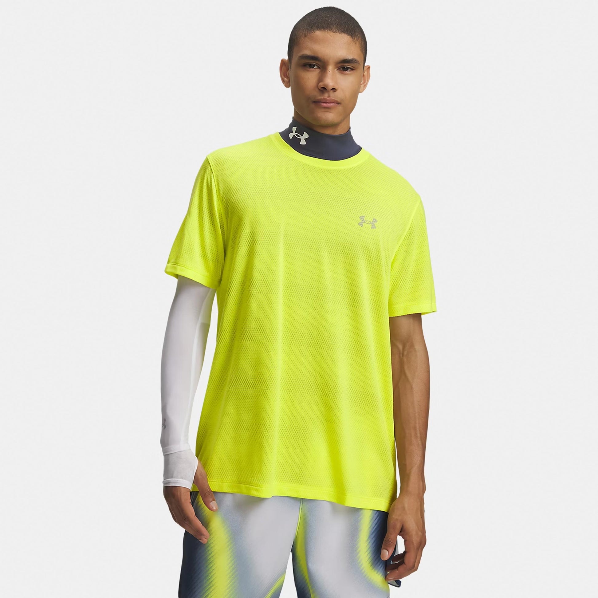 Under Armour Velociti  Bežecké tričko Muži - žlutá