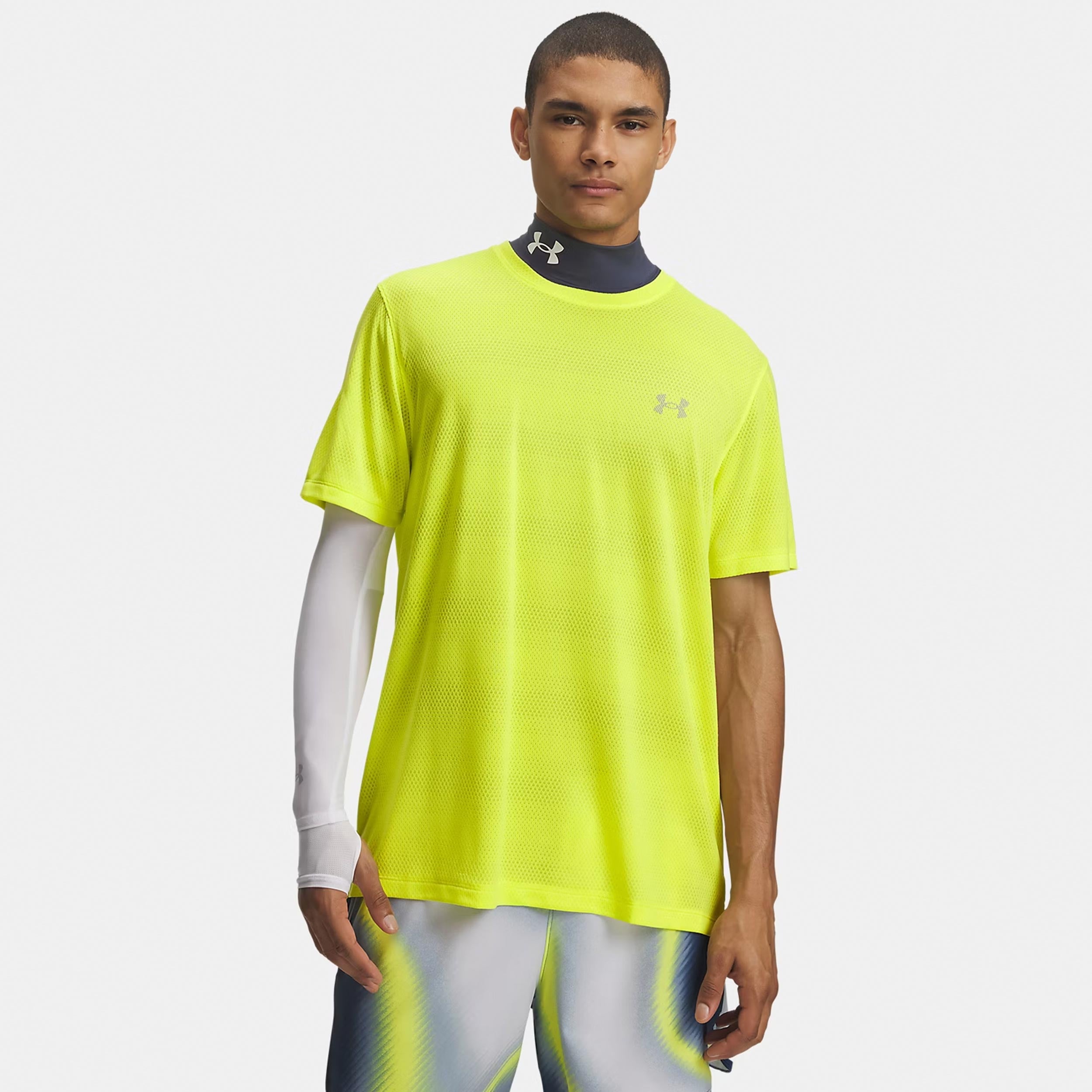 Under Armour Velociti  Bežecké tričko Muži - žlutá
