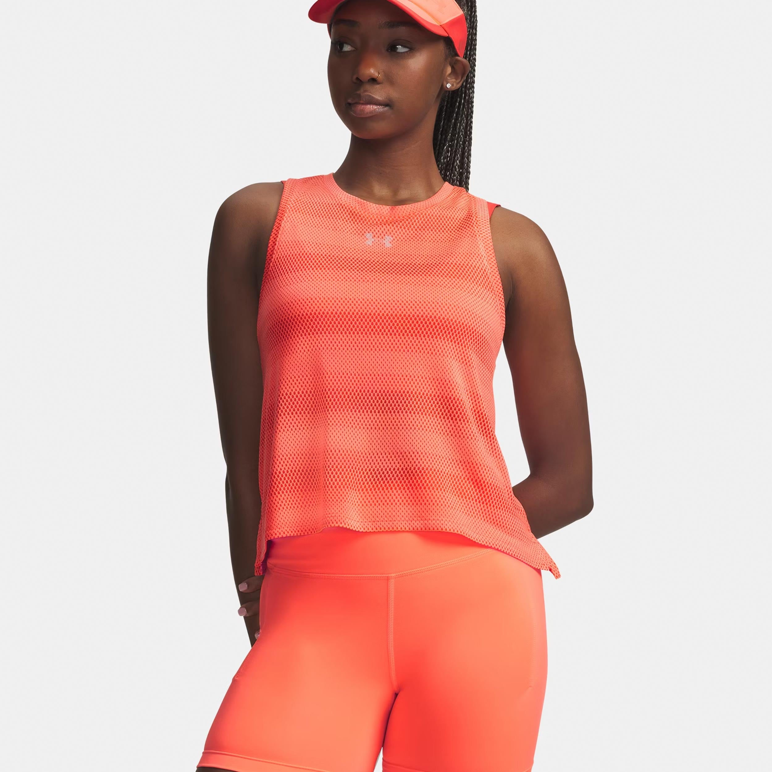 Under Armour Velociti  Bežecké tričko Dámy - oranžová, stříbrná