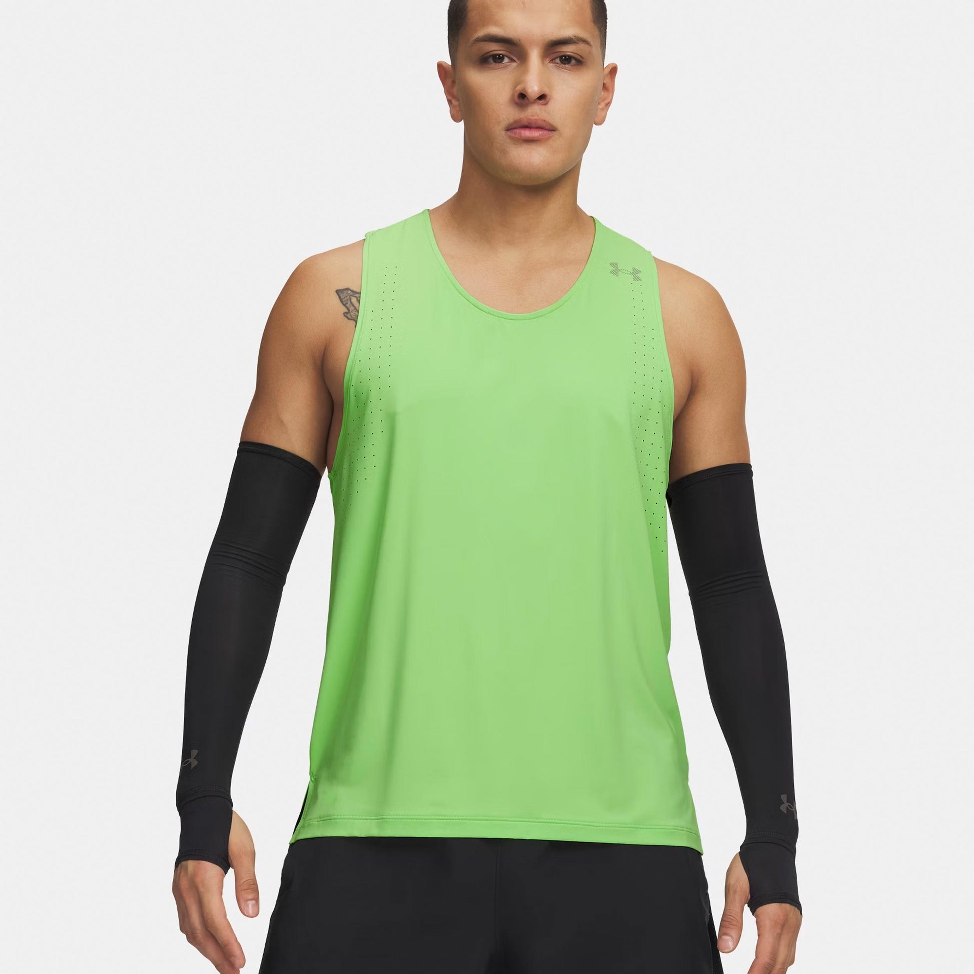 Under Armour Velociti Pro  Bežecké tričko Muži - neonově zelená, stříbrná