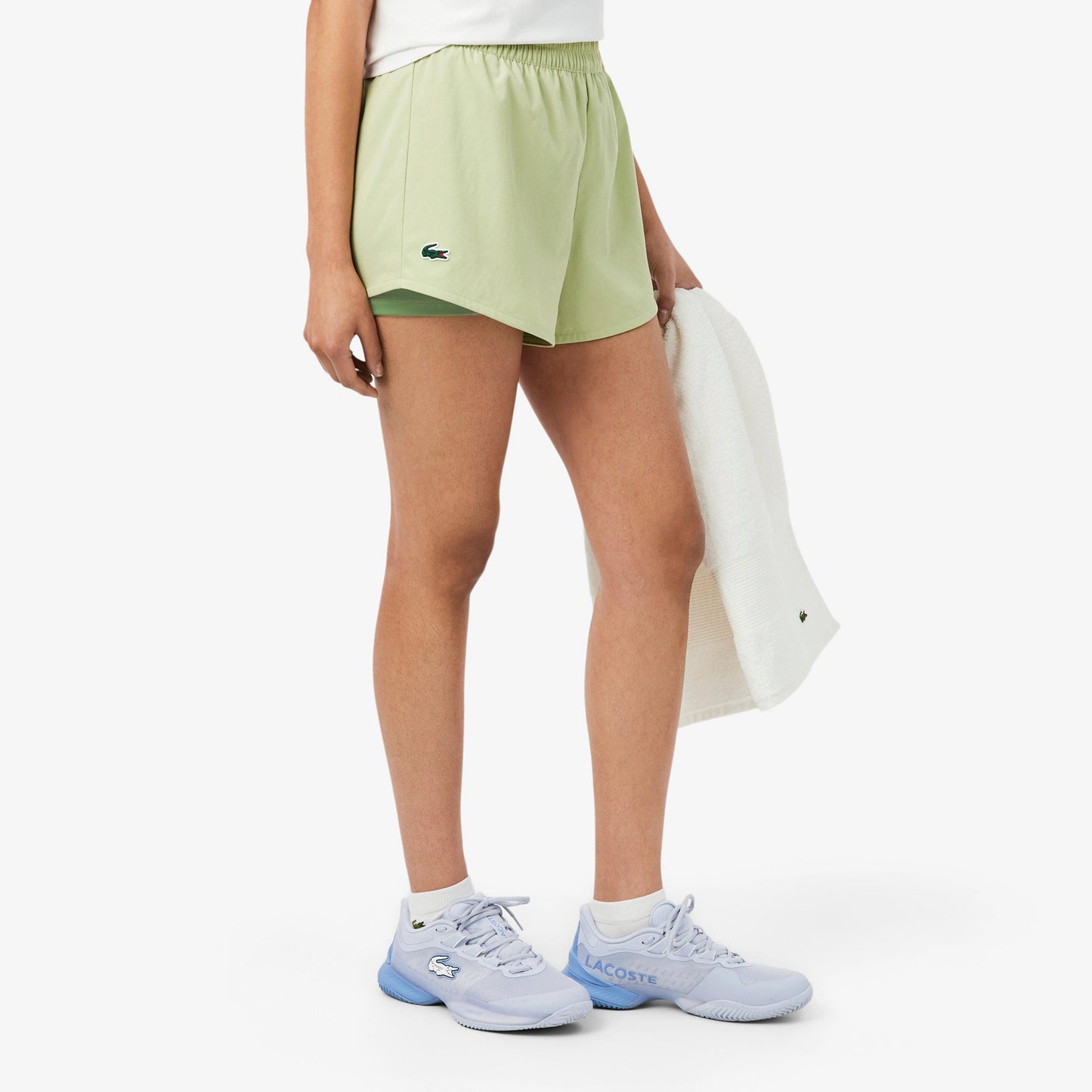 Lacoste Šortky Dámy - limetková, zelená