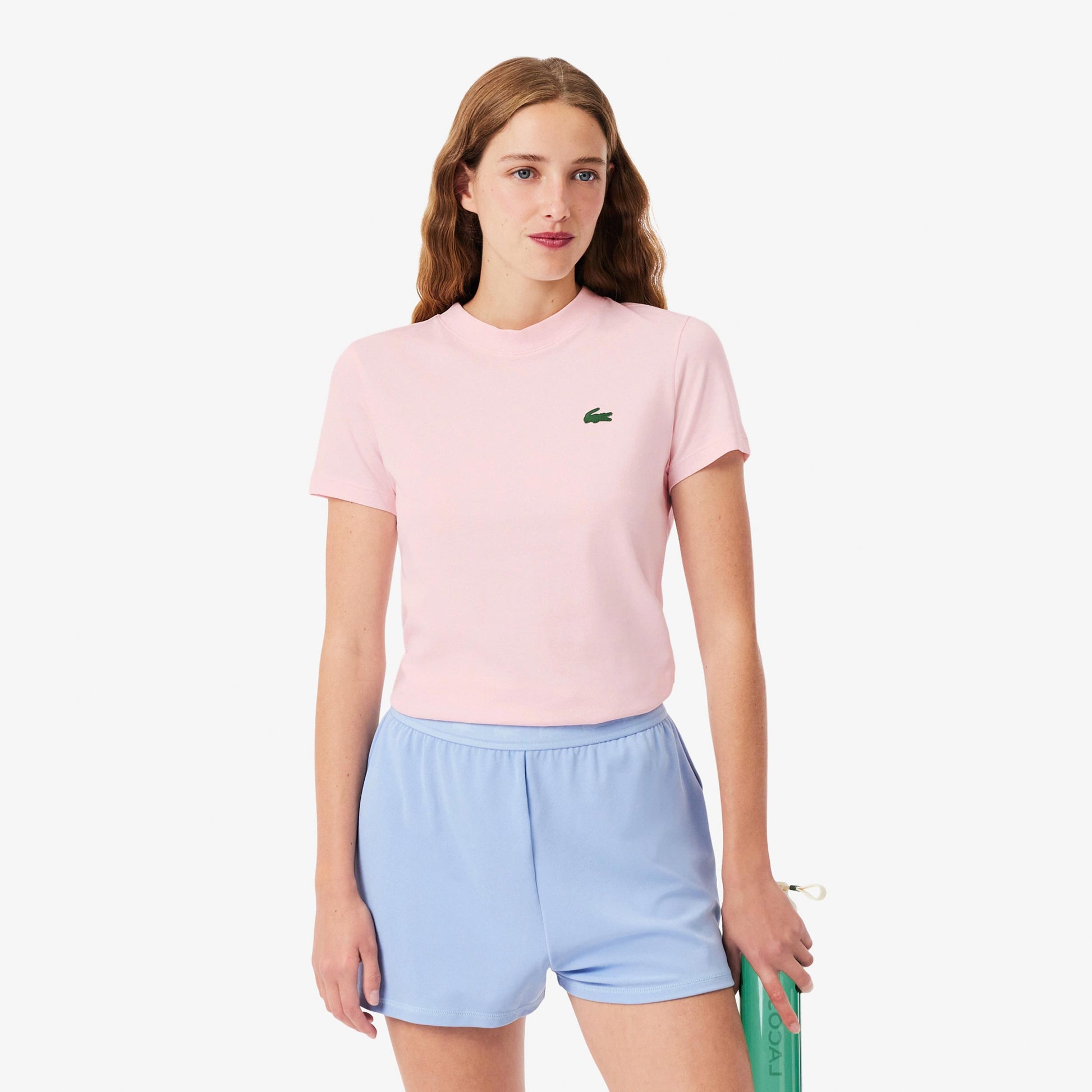 Lacoste Tričko Dámy - stará ružová