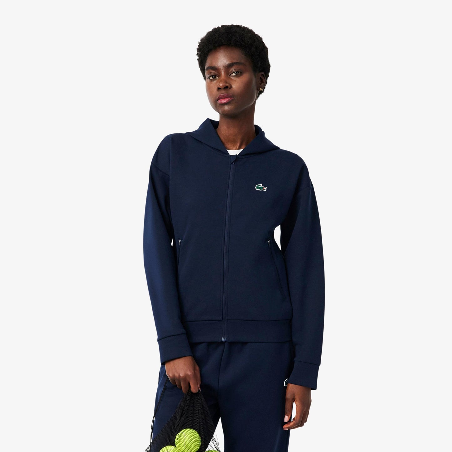 Lacoste Tréninková bunda Dámy - tmavě modrá