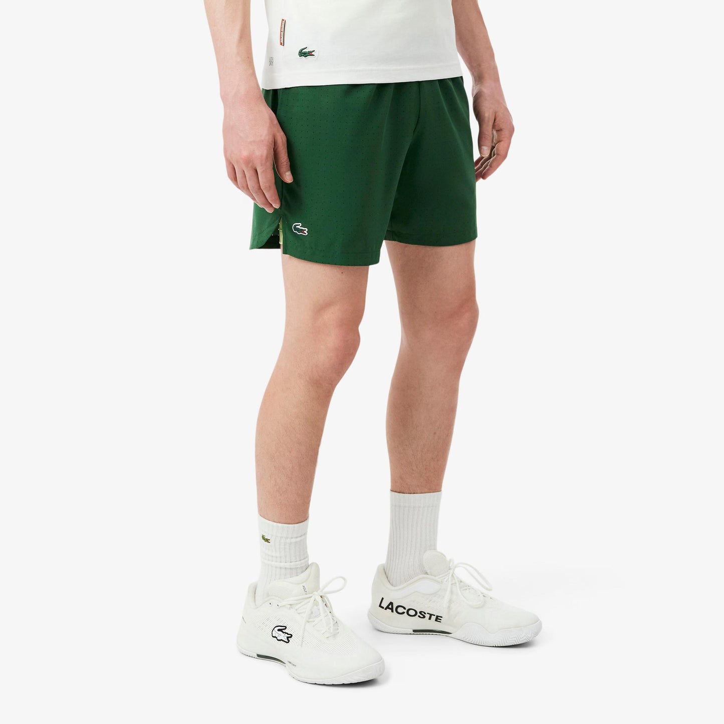 Lacoste Šortky Muži - zelená, limetková