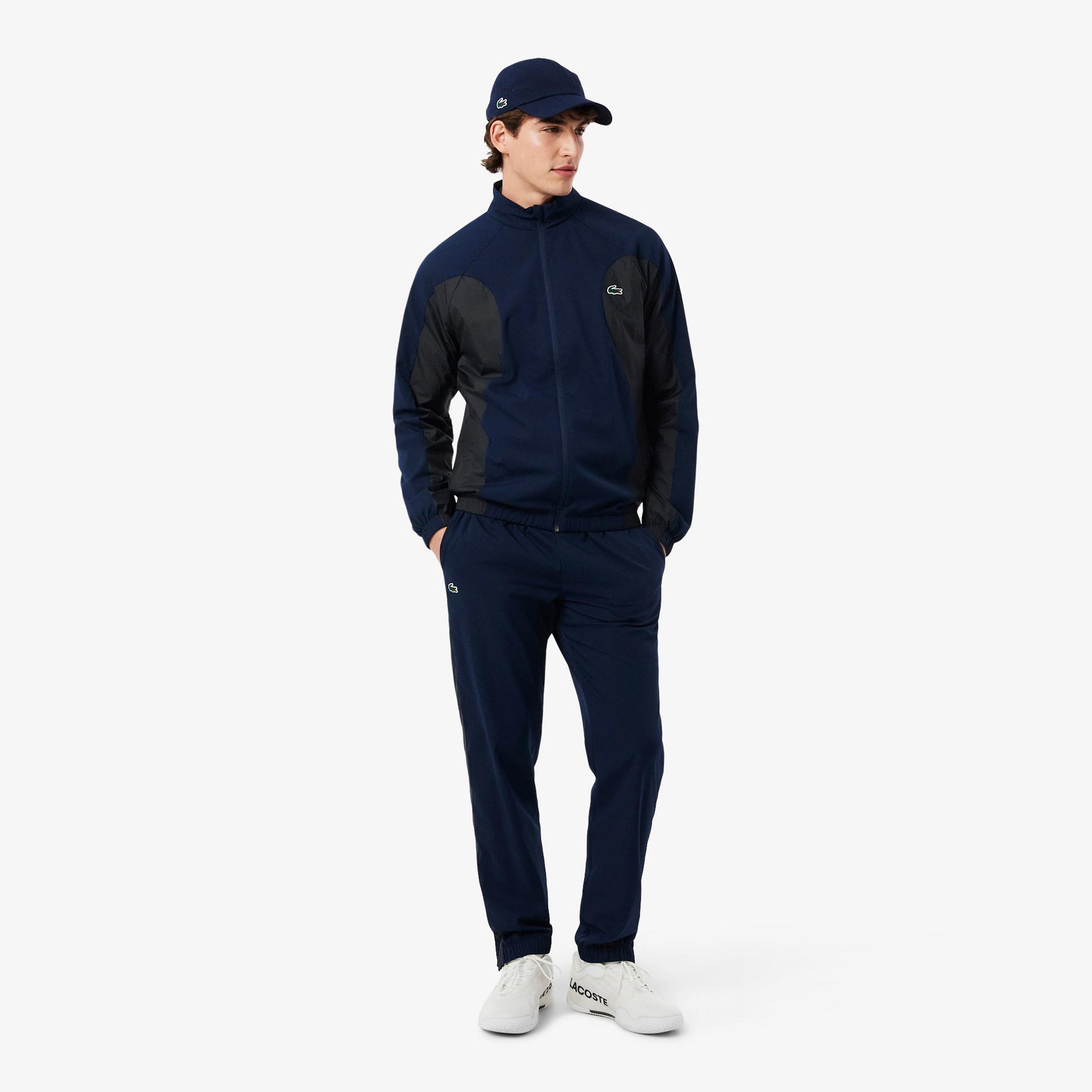 Lacoste Tréninkový souprava Muži - tmavě modrá, šedá