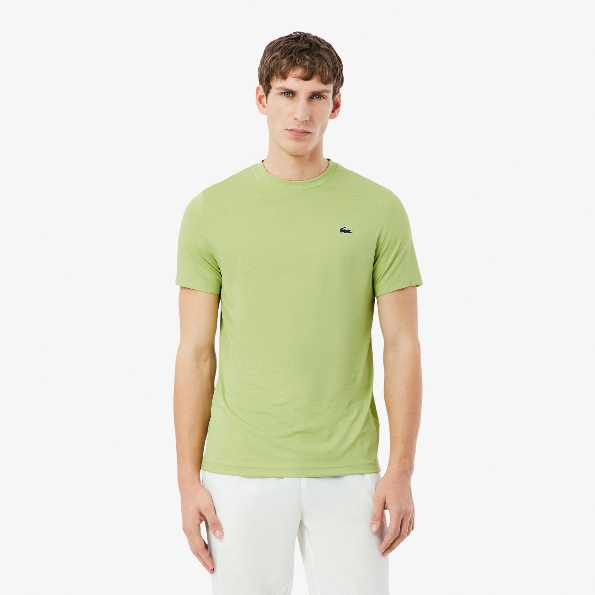 Lacoste Tričko Muži - světle zelená