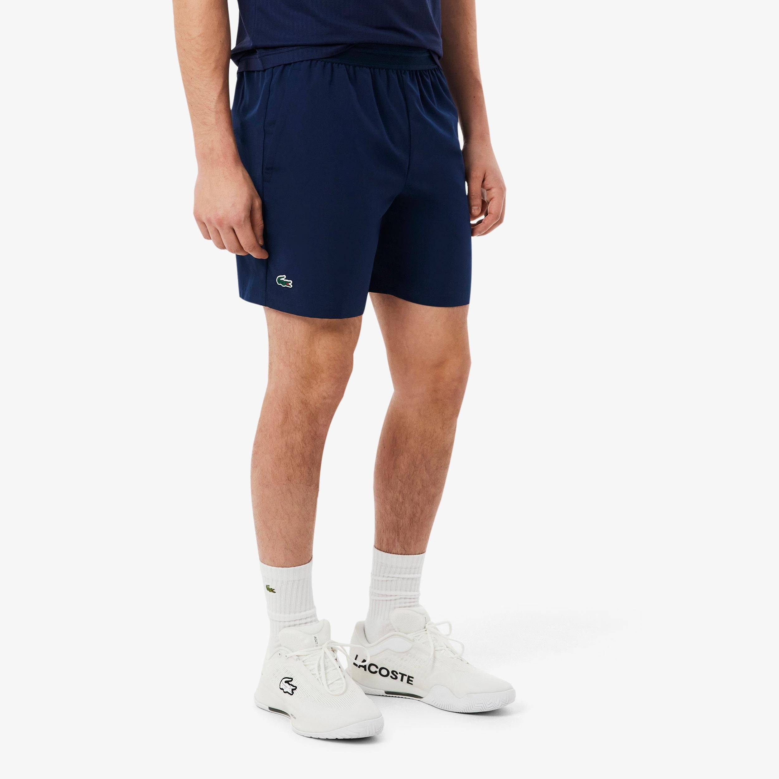 Lacoste Šortky Muži - tmavě modrá