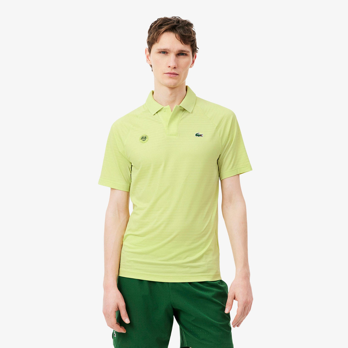 Lacoste Pólo Muži - limetková