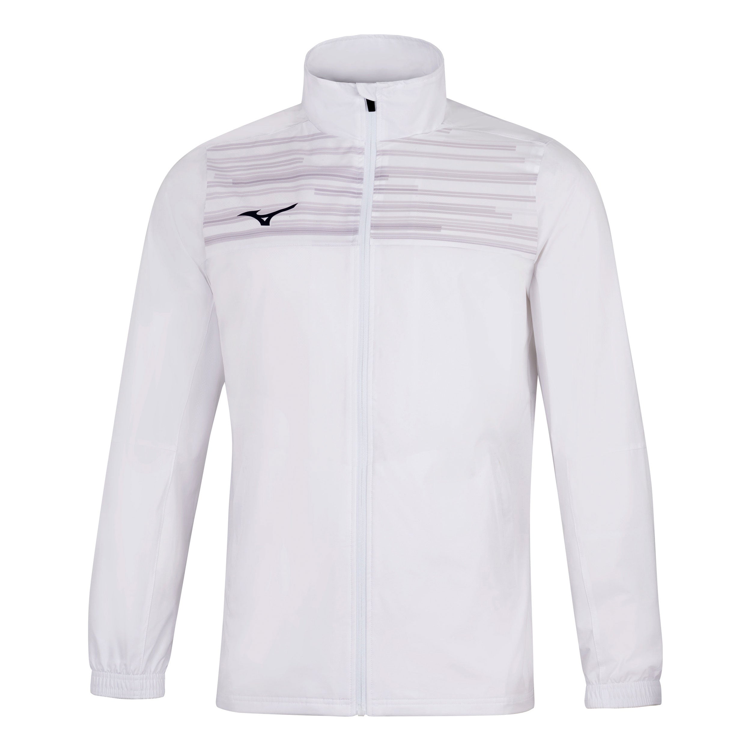 Mizuno Team Chiba Micro Tréninková bunda Muži-bílá
