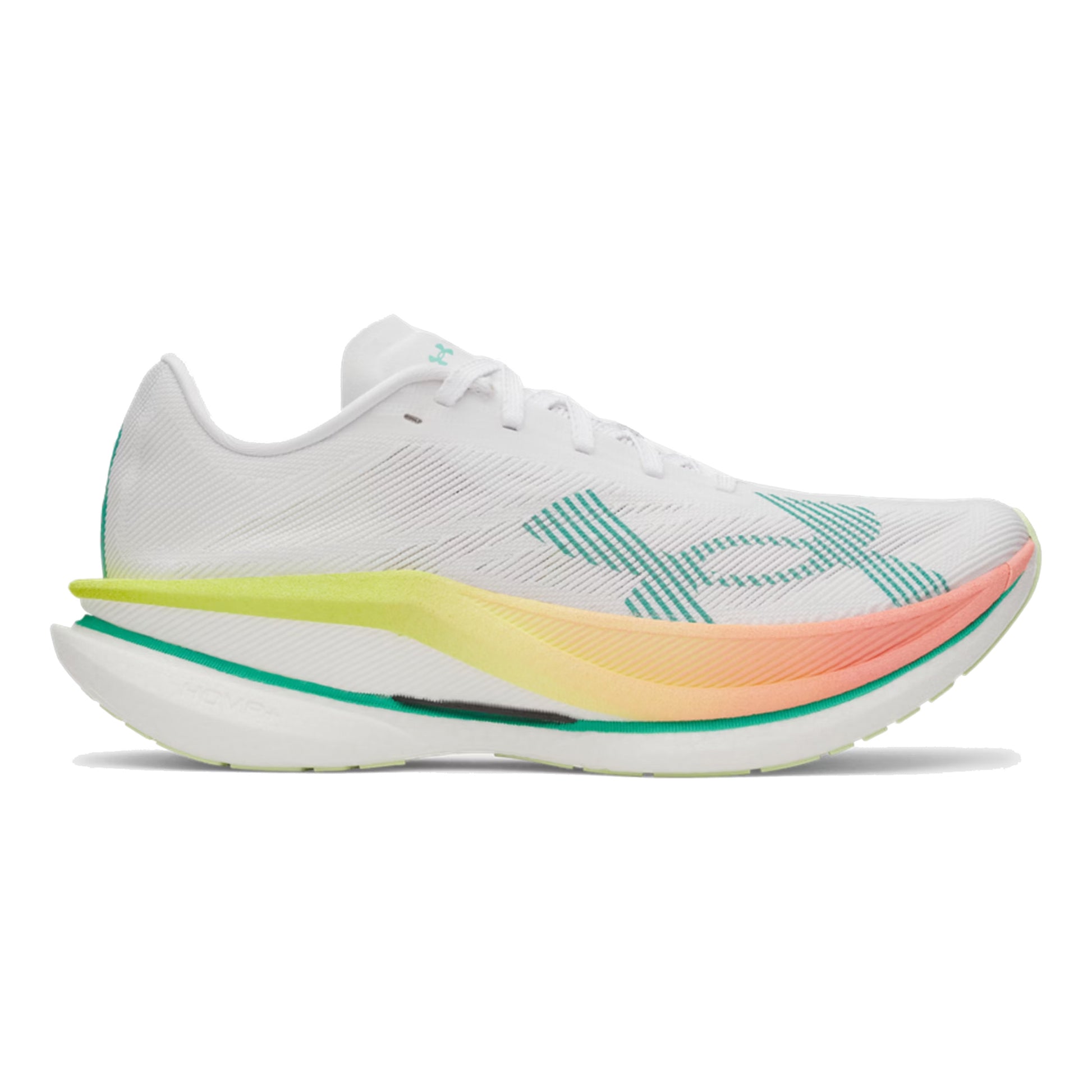 Under Armour Velociti Elite 3 Závodní obuv Unisex-bílá, světle zelená