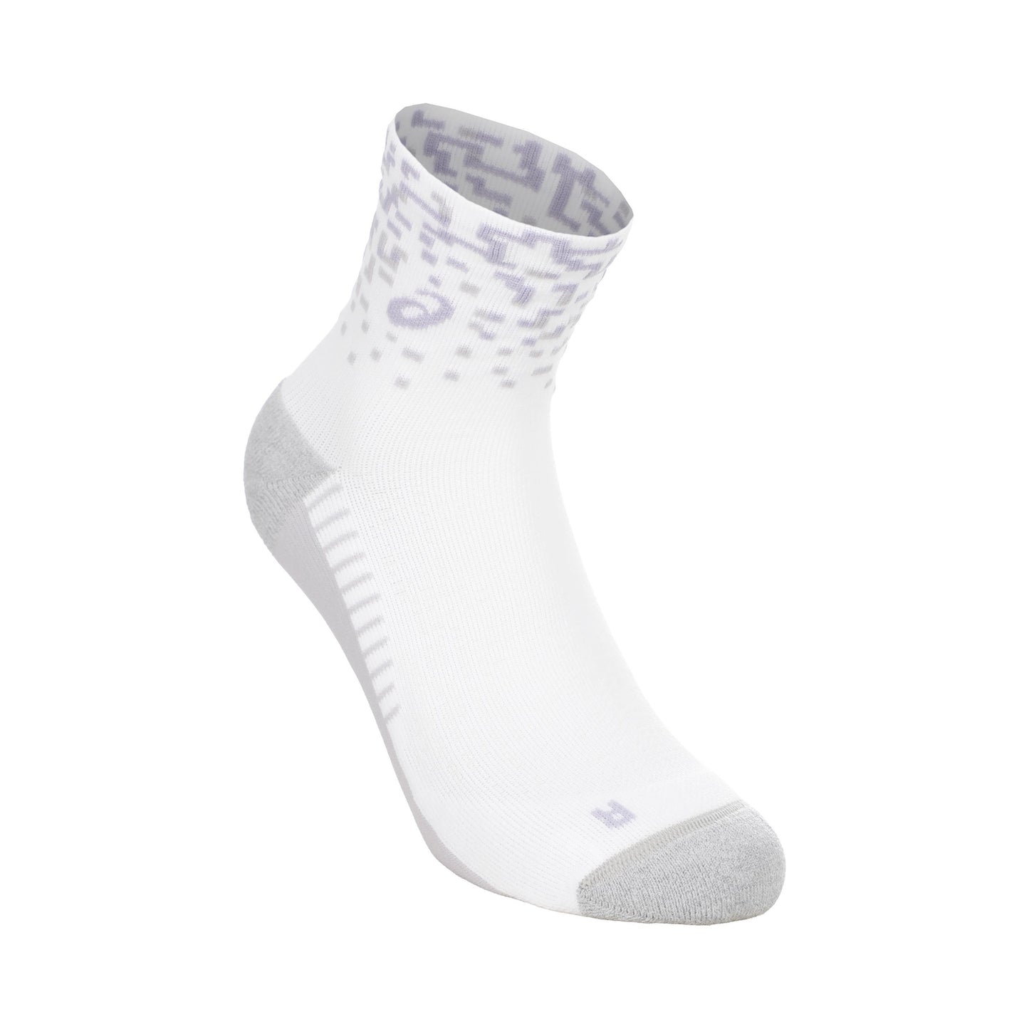 ASICS Performance Quarter  Running socks Unisex - bílá, lila