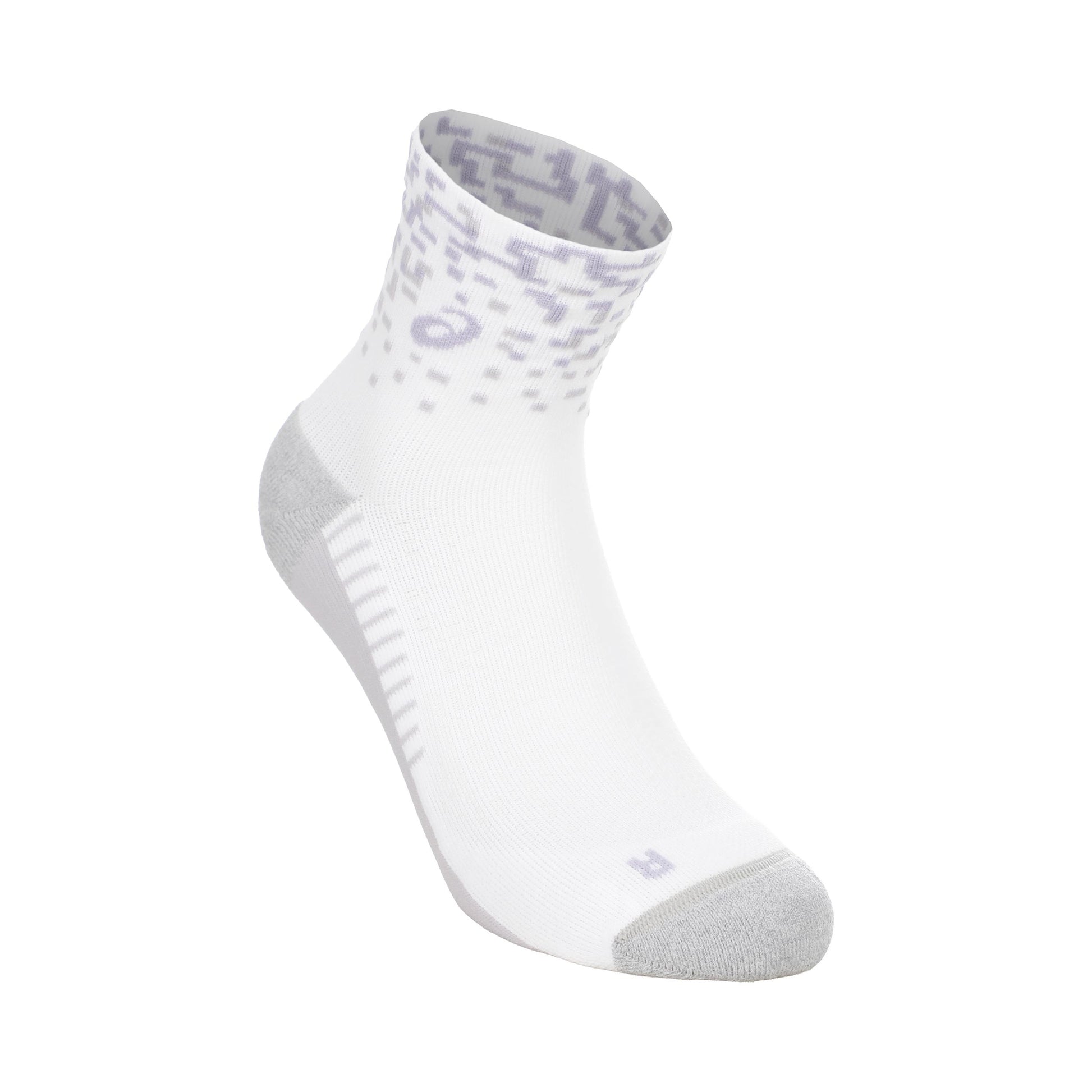 ASICS Performance Quarter  Running socks Unisex - bílá, lila