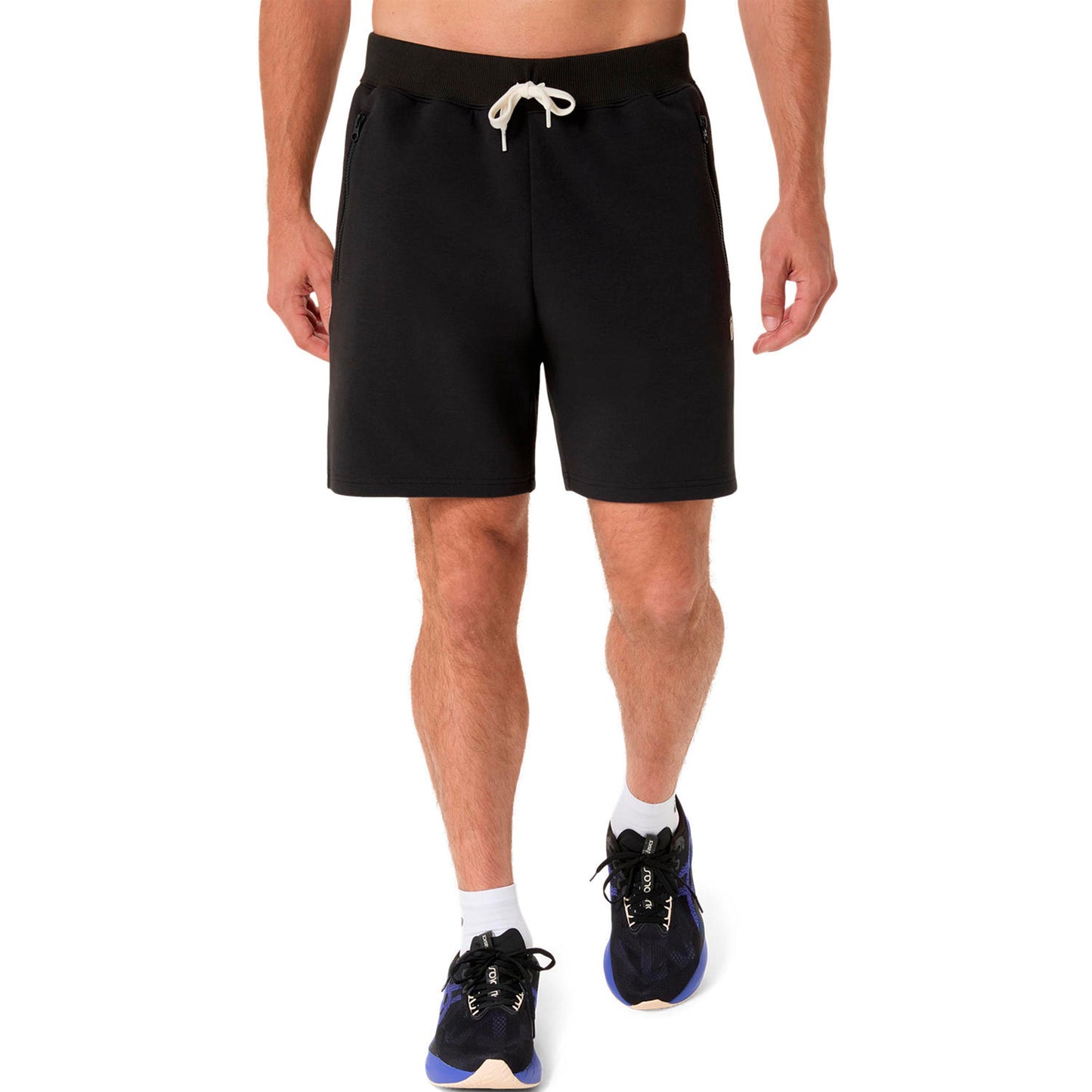 ASICS Heritage 7in Bežecké šortky Unisex-černá