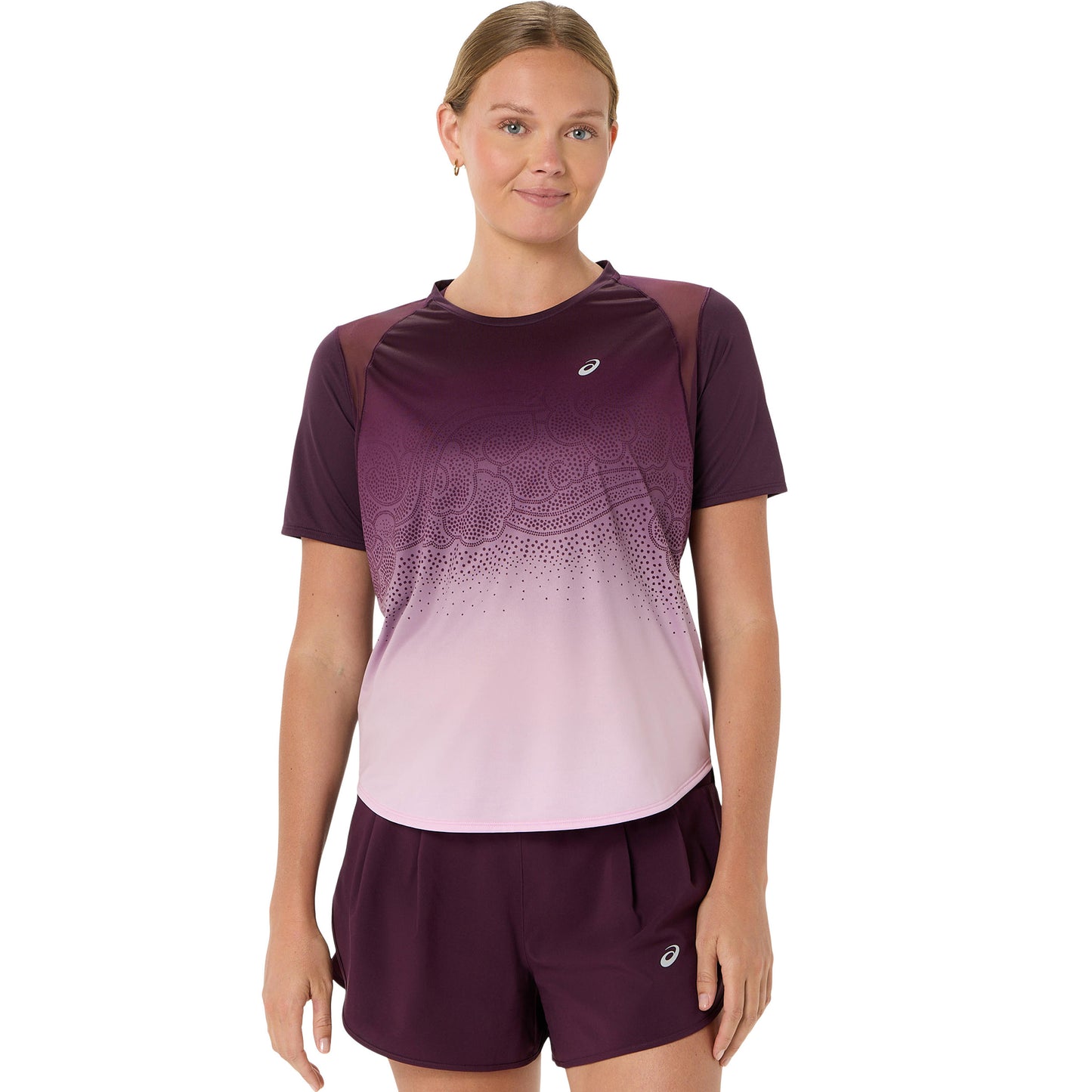 ASICS Road Ibuki  Bežecké tričko Dámy - červené víno, šeříková