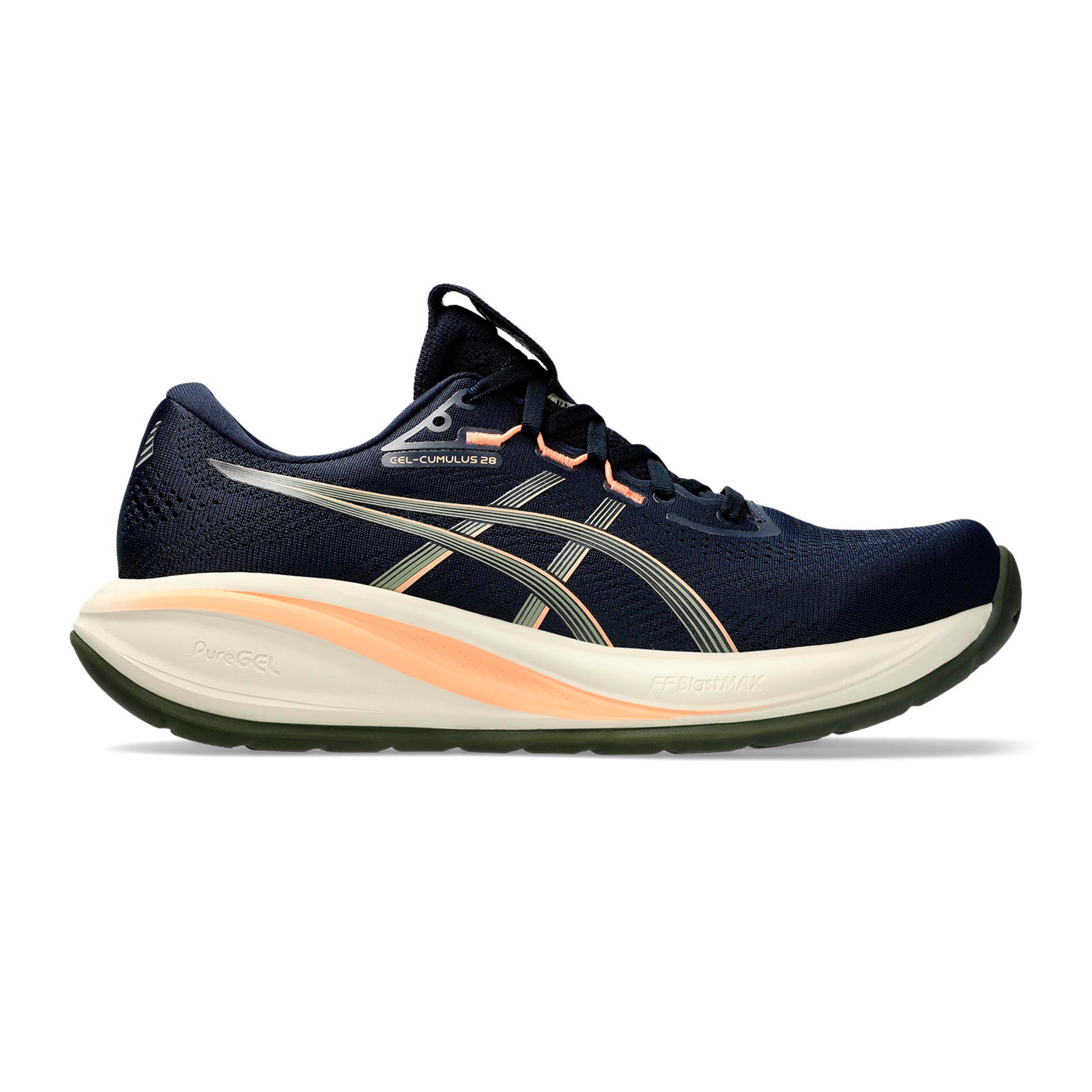 ASICS GEL-CUMULUS 28 Neutrální obuv Muži - tmavě modrá, oranžová