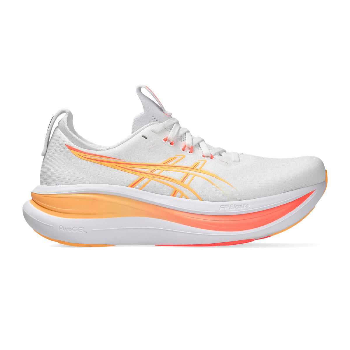 ASICS GEL-NIMBUS 28 Neutrální obuv Dámy - bílá, oranžová