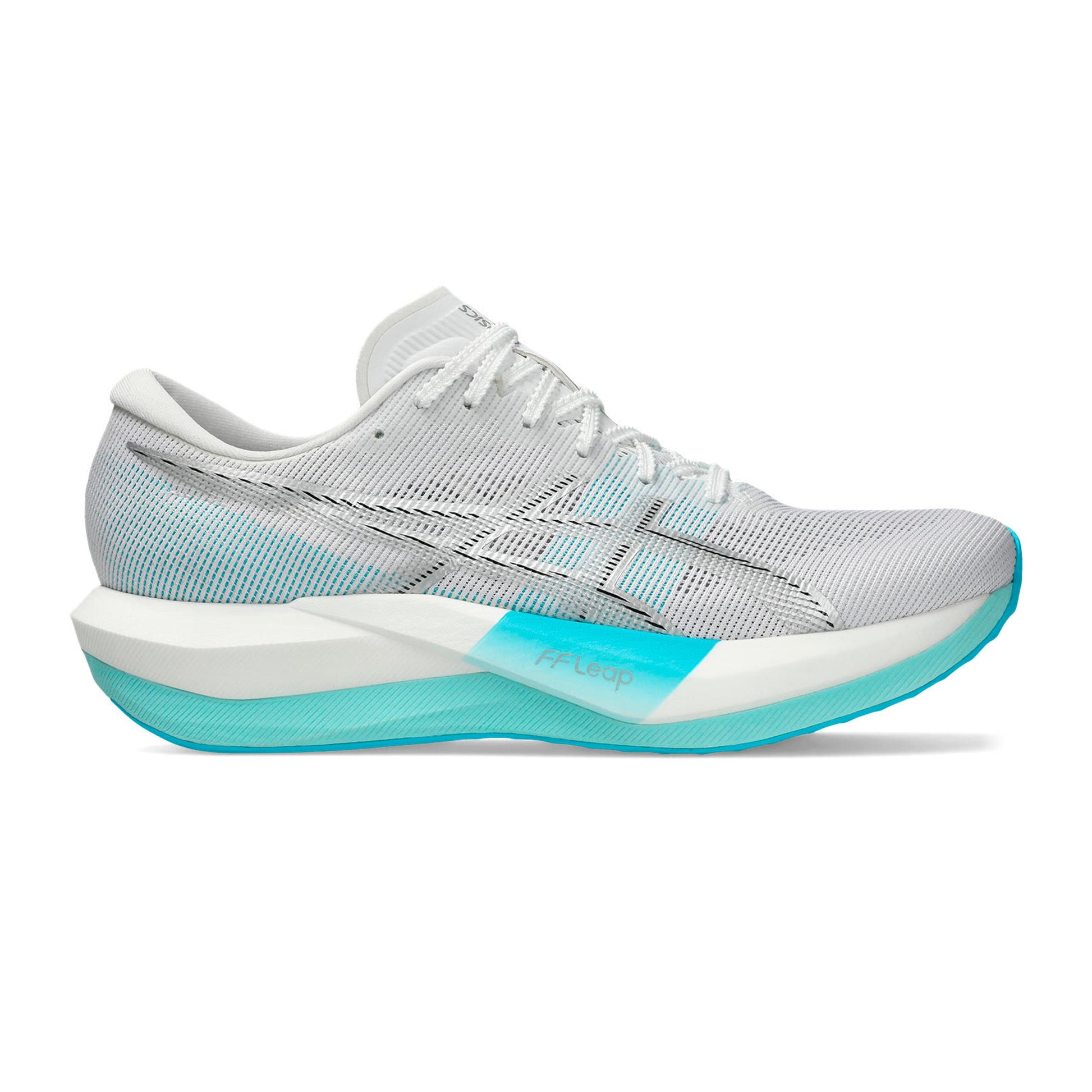 ASICS MAGIC SPEED 5 Závodní obuv Unisex - šedá, tyrkysová