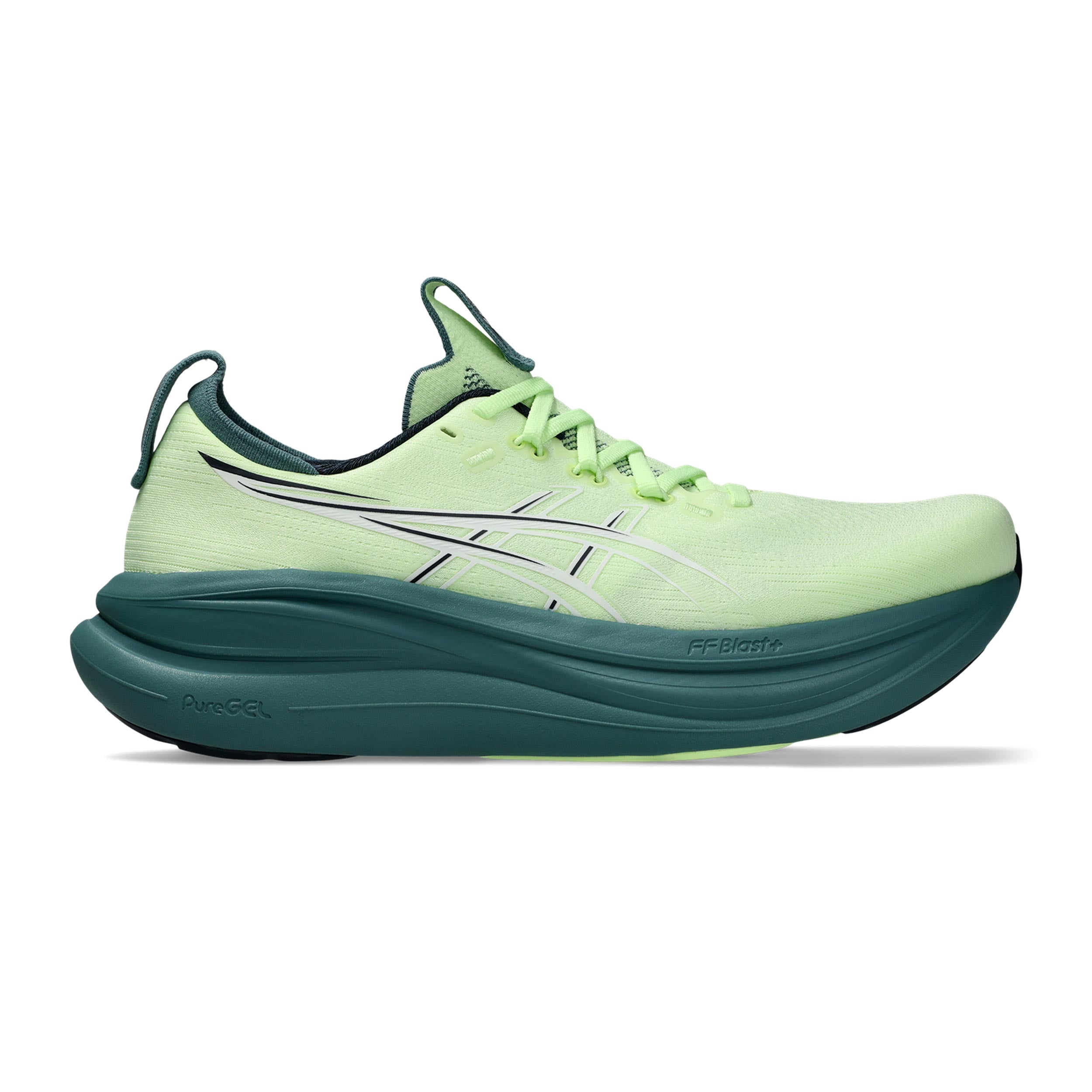 ASICS GEL-NIMBUS 28 Neutrální obuv Muži - neonově žlutá, tyrkysová