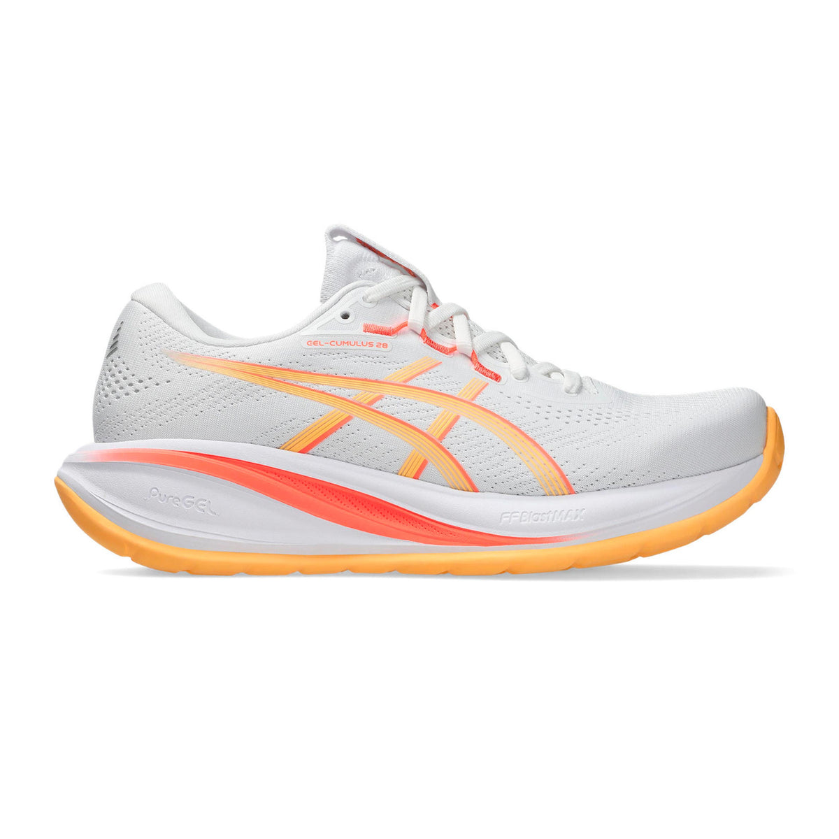 ASICS GEL-CUMULUS 28 Neutrální obuv Dámy - bílá, oranžová