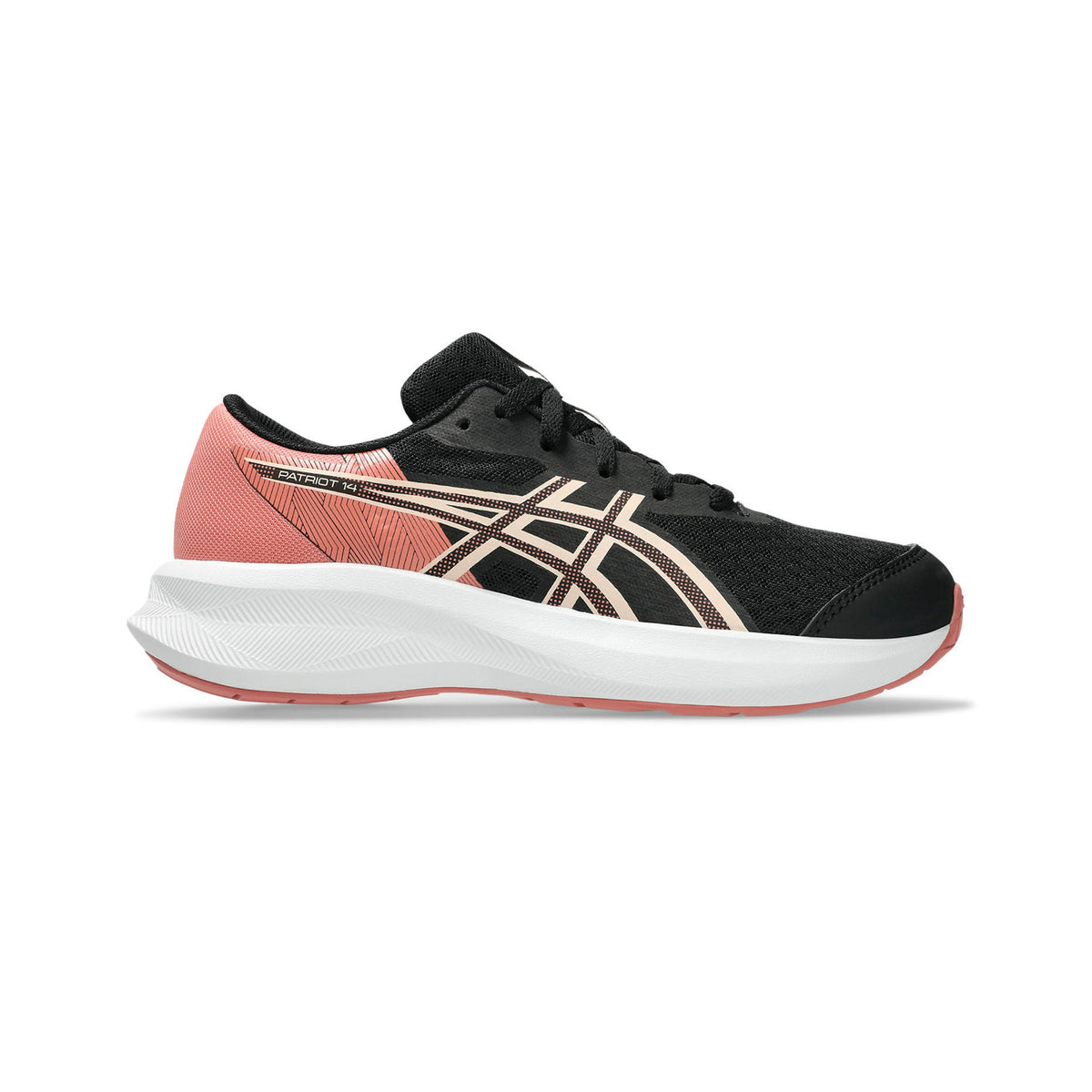 ASICS Patriot 14 GS Neutrální obuv Děti - černá, růžová