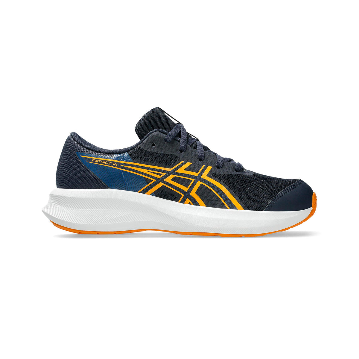 ASICS Patriot 14 GS Neutrální obuv Děti - tmavě modrá, žlutá