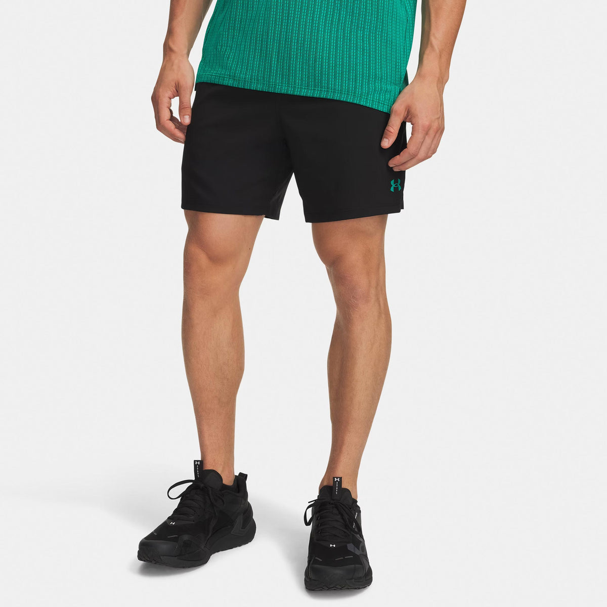 Under Armour Vanish Woven 2.0 6in Šortky Muži - černá, tmavě zelená
