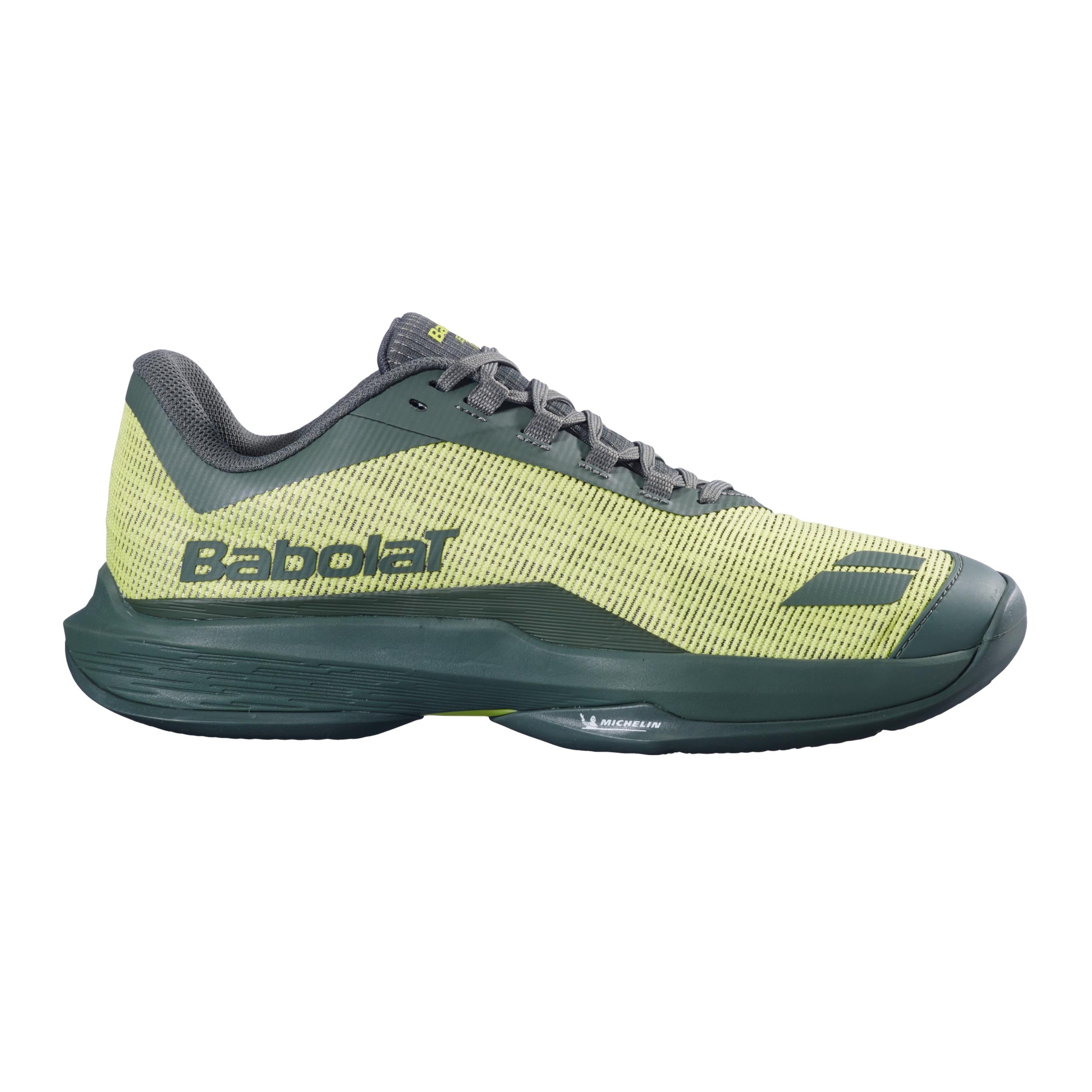 Babolat JET TERE 2 CLY Obuv na antuku Muži-limetková, olivová