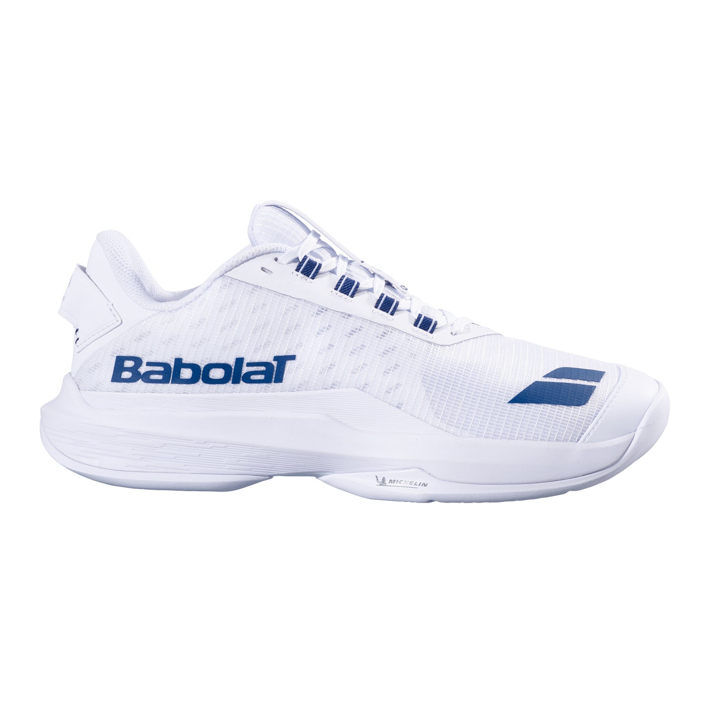 Babolat JET T2 AC WIM Obuv na všechny povrchy Muži-bílá, tmavě modrá