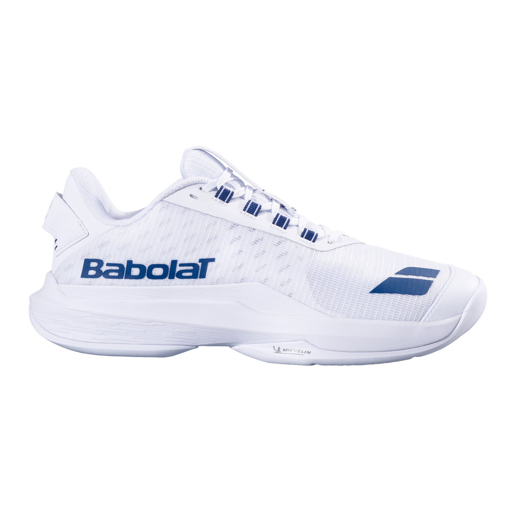 Babolat JET T2 AC WIM Obuv na všechny povrchy Muži-bílá, tmavě modrá