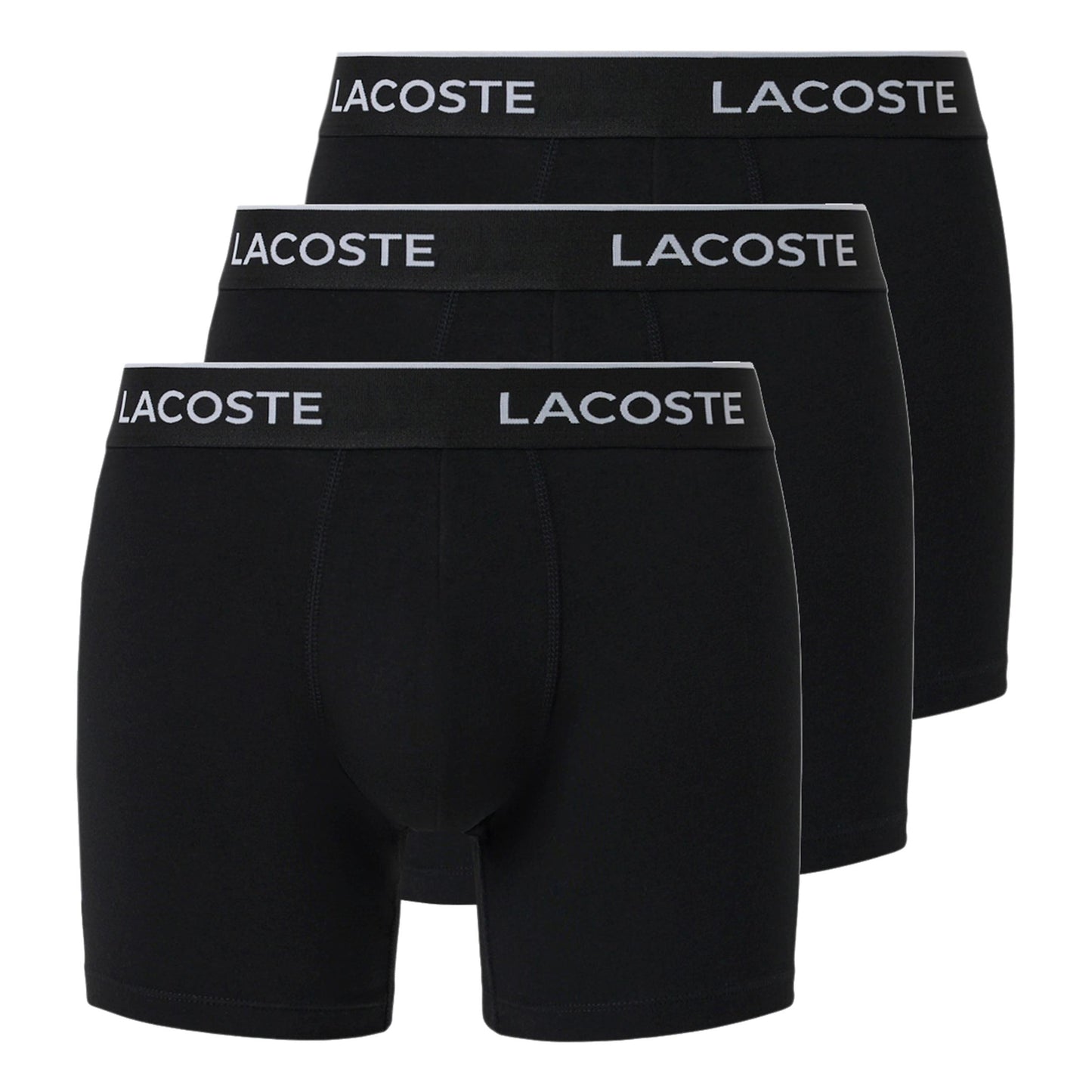Lacoste Courts long Trenýrky 3ks v baleni Muži - černá, bílá