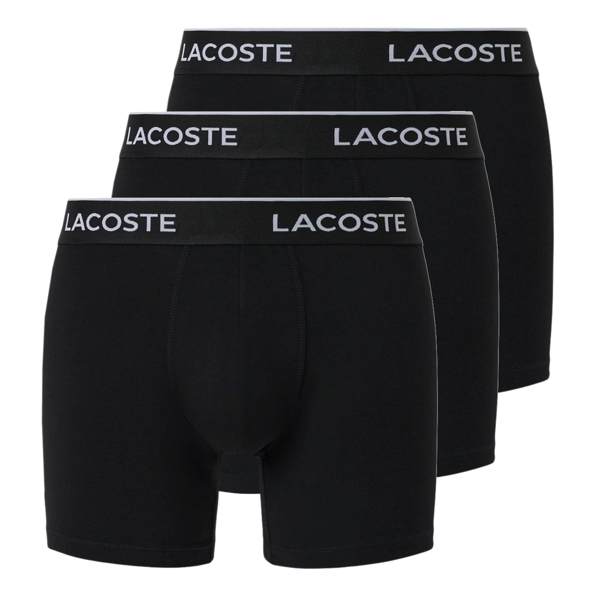 Lacoste Courts long Trenýrky 3ks v baleni Muži - černá, bílá