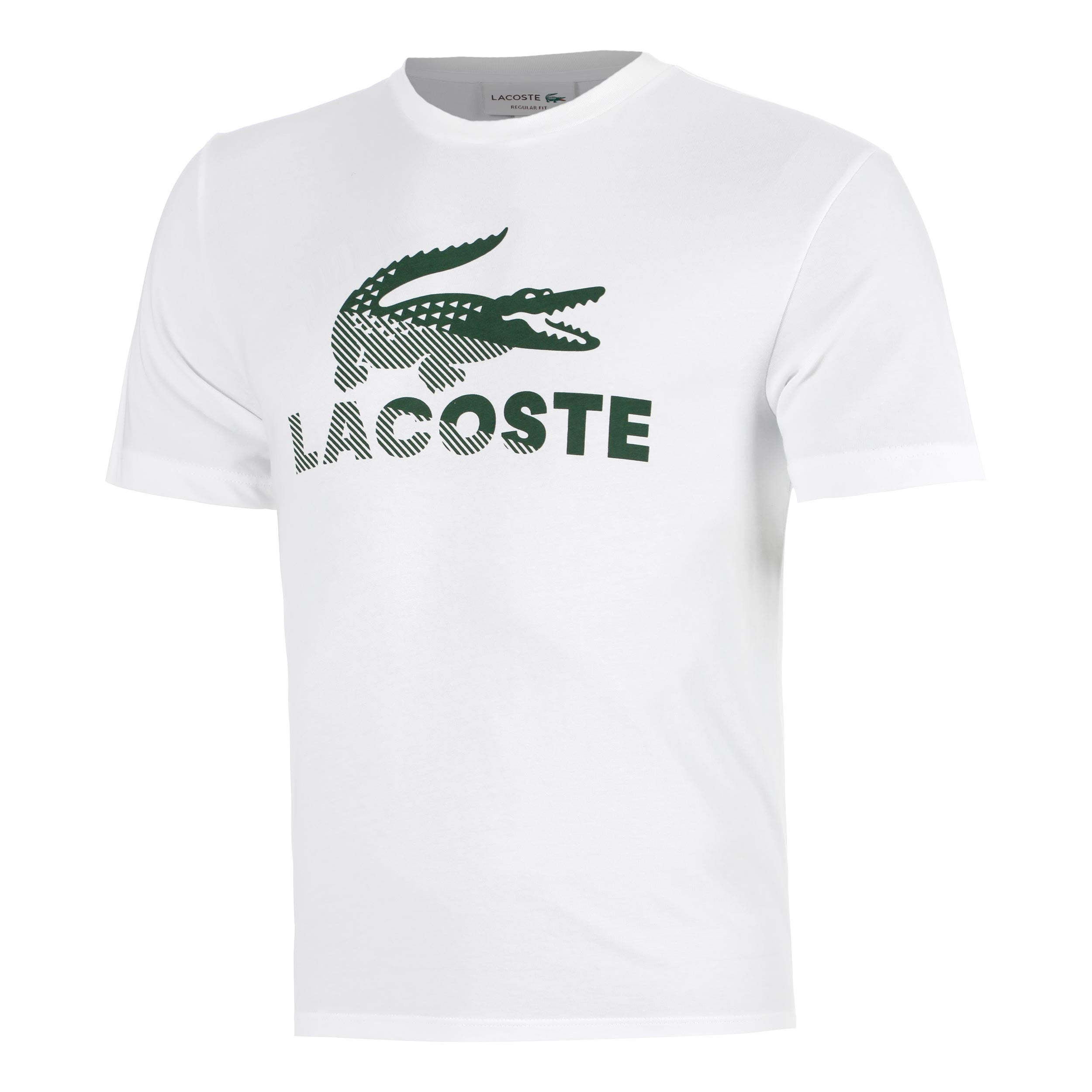 Lacoste Tričko Muži - bílá, zelená