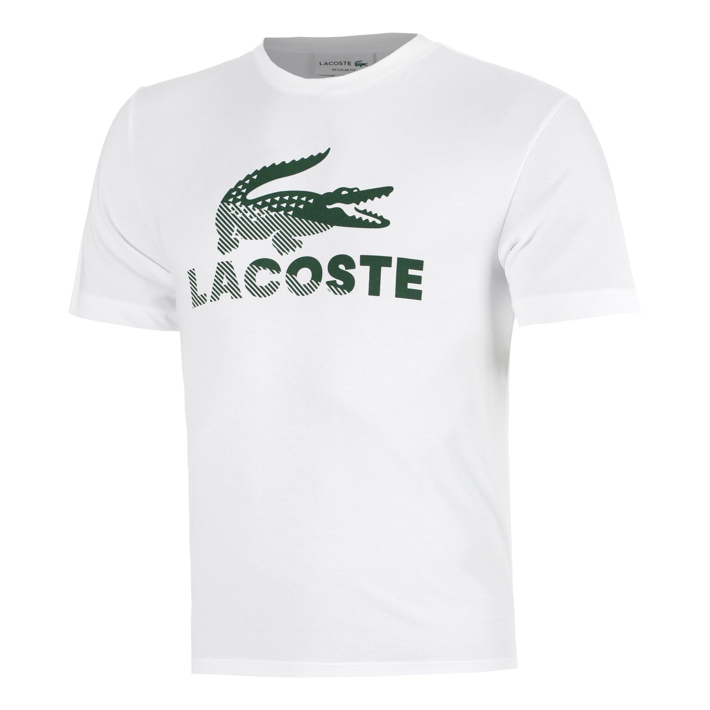 Lacoste Tričko Muži - bílá, zelená