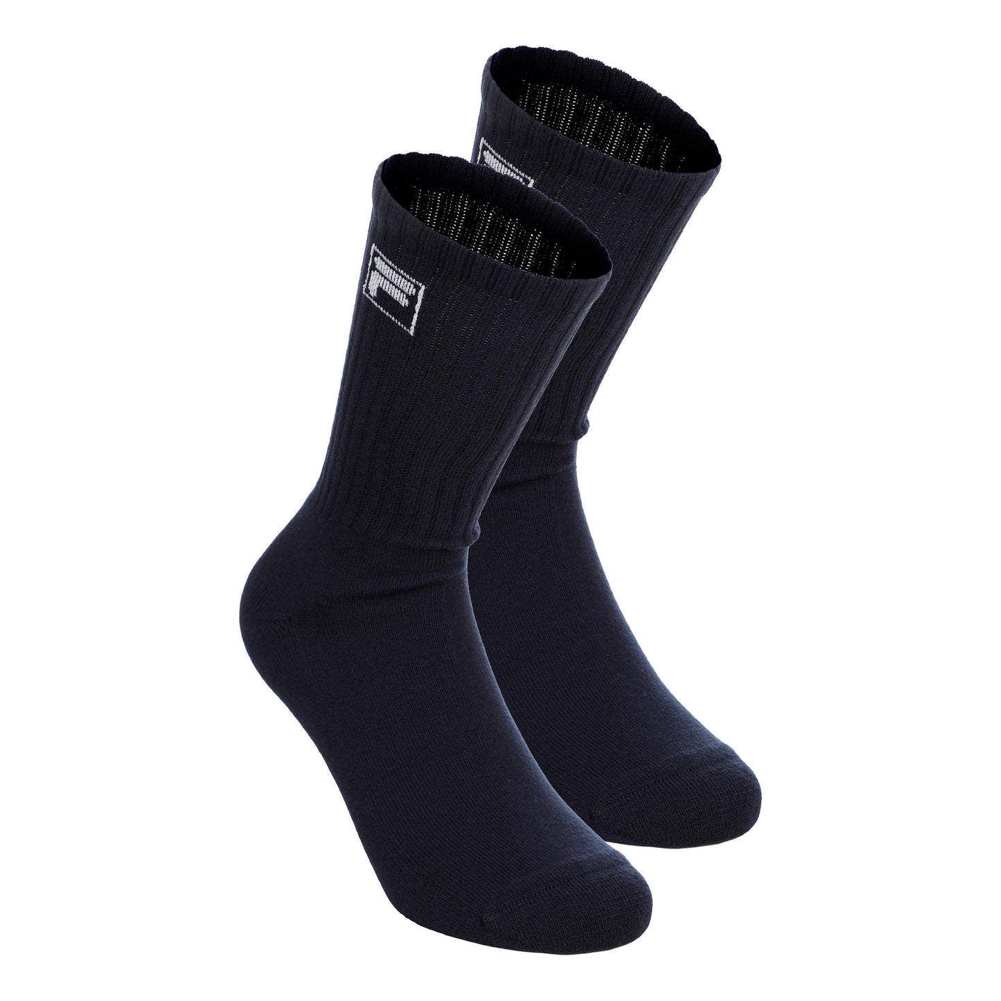 Fila F-BOX PREMIUM CREW 2P Tenisové ponožky Unisex-tmavě modrá