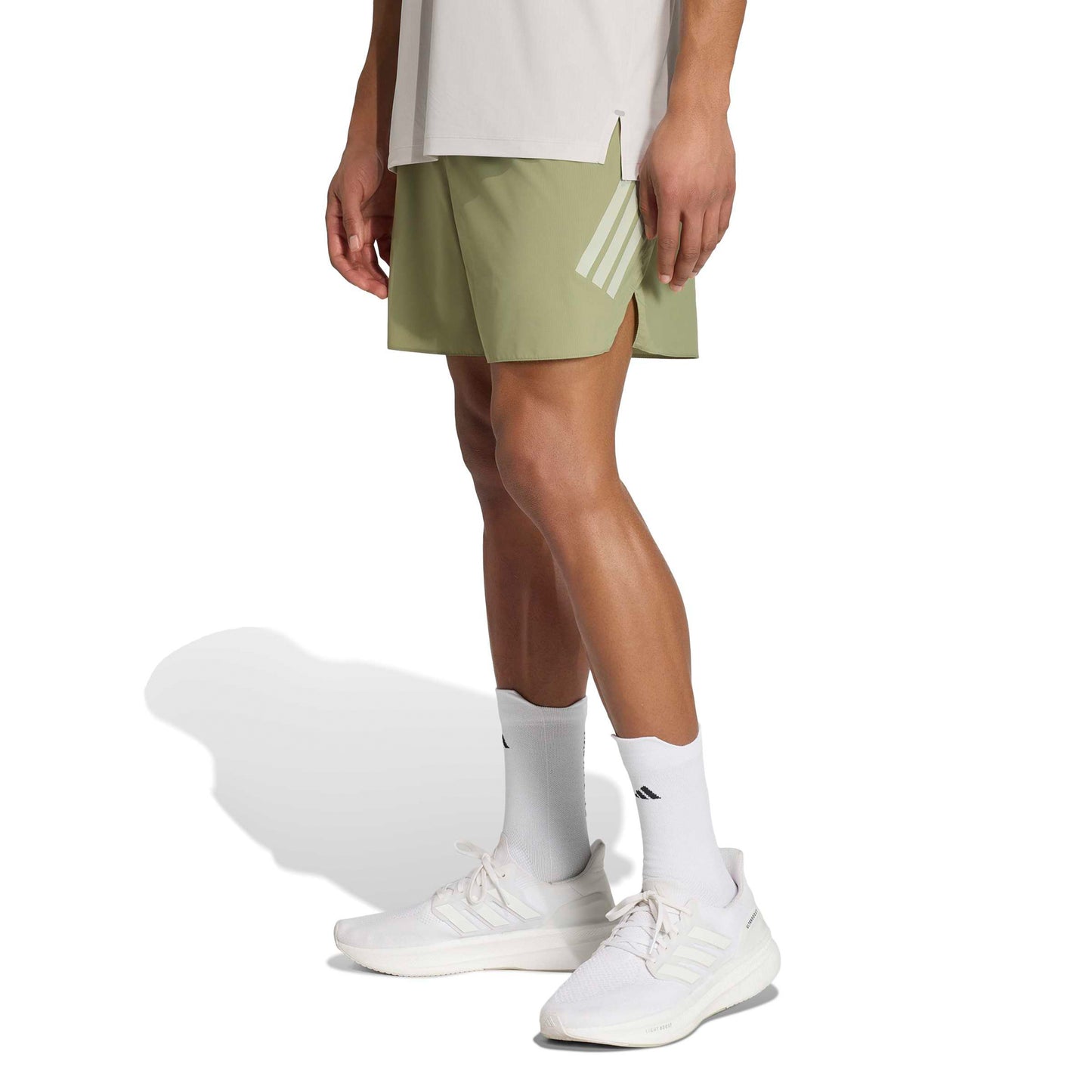 adidas adi365 5in Bežecké šortky Muži - olivová