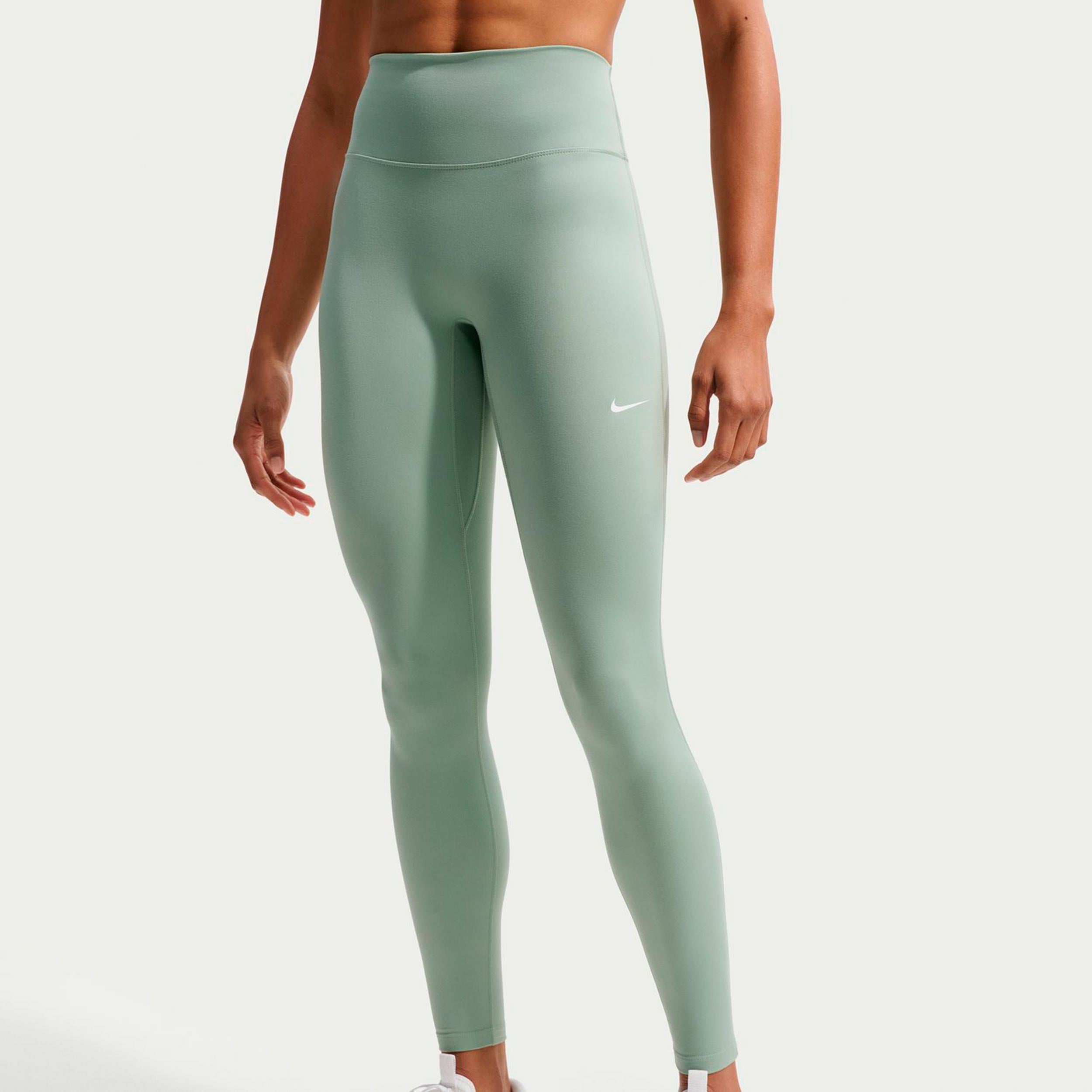 Nike Dri-Fit One High Rise Těsné Dámy - šalvia