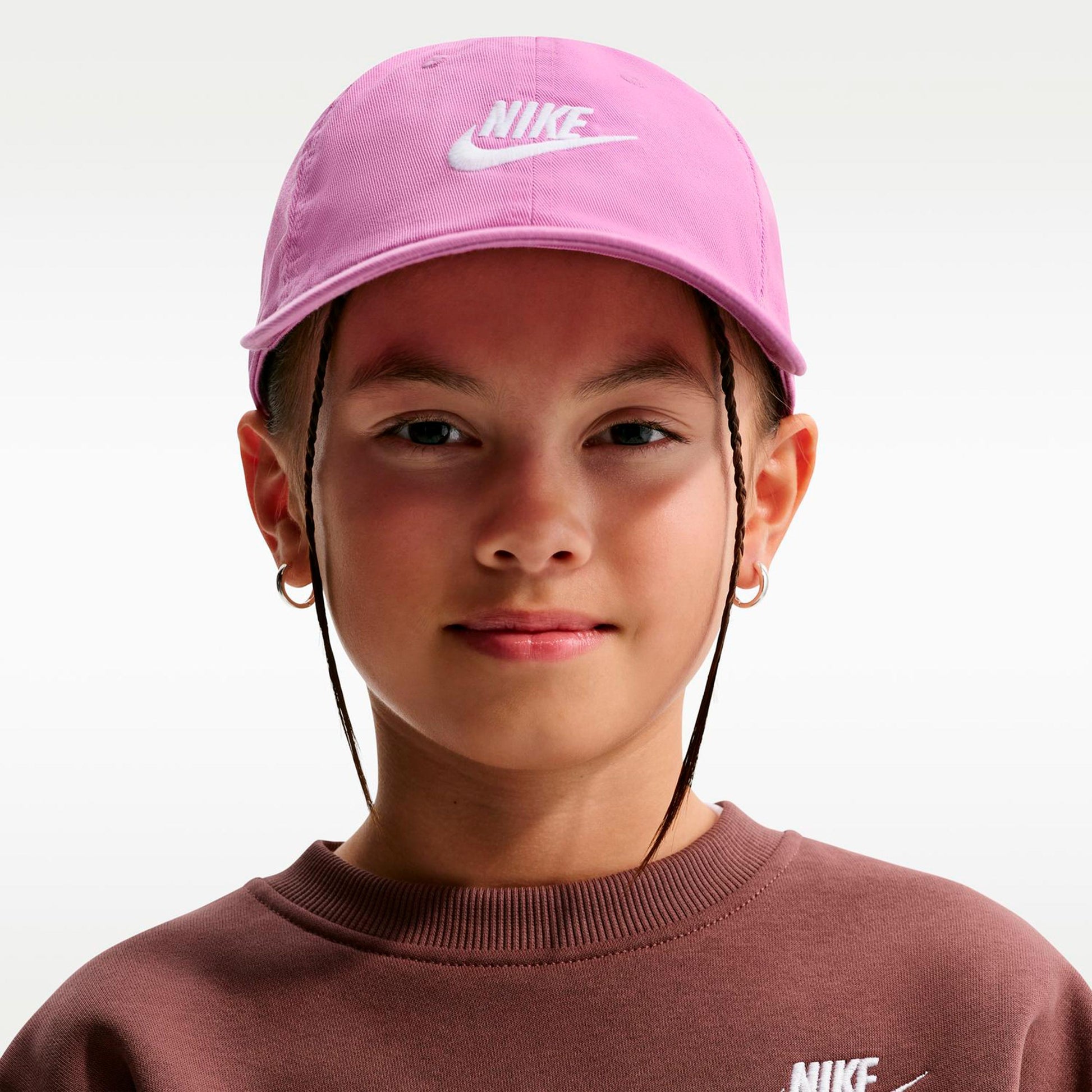 Nike Club Čepice Děti - šeříková