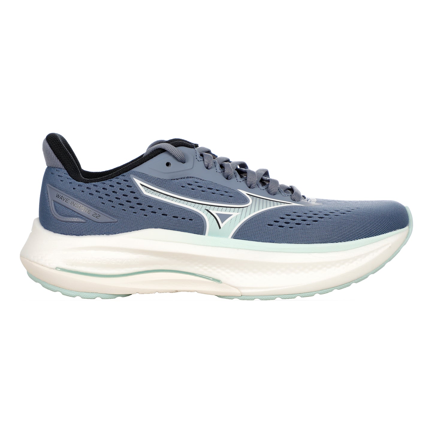 Mizuno Wave Inspire 22  Stabilní obuv Dámy - modro-šedá, mätová
