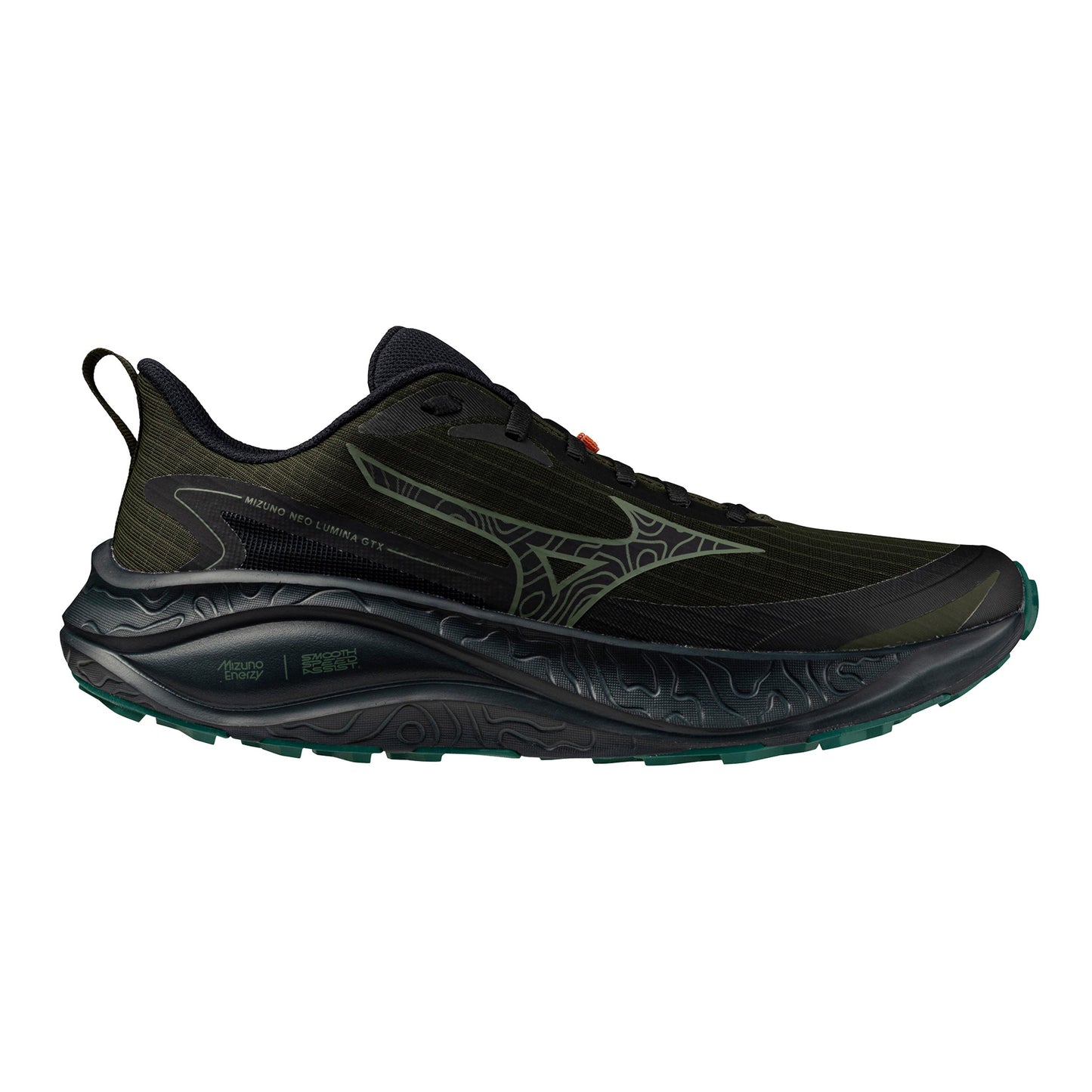 Mizuno Neo Lumina GTX  Obuv pro měkčí povrch,žádný asfalt Muži - tmavě zelená, černá