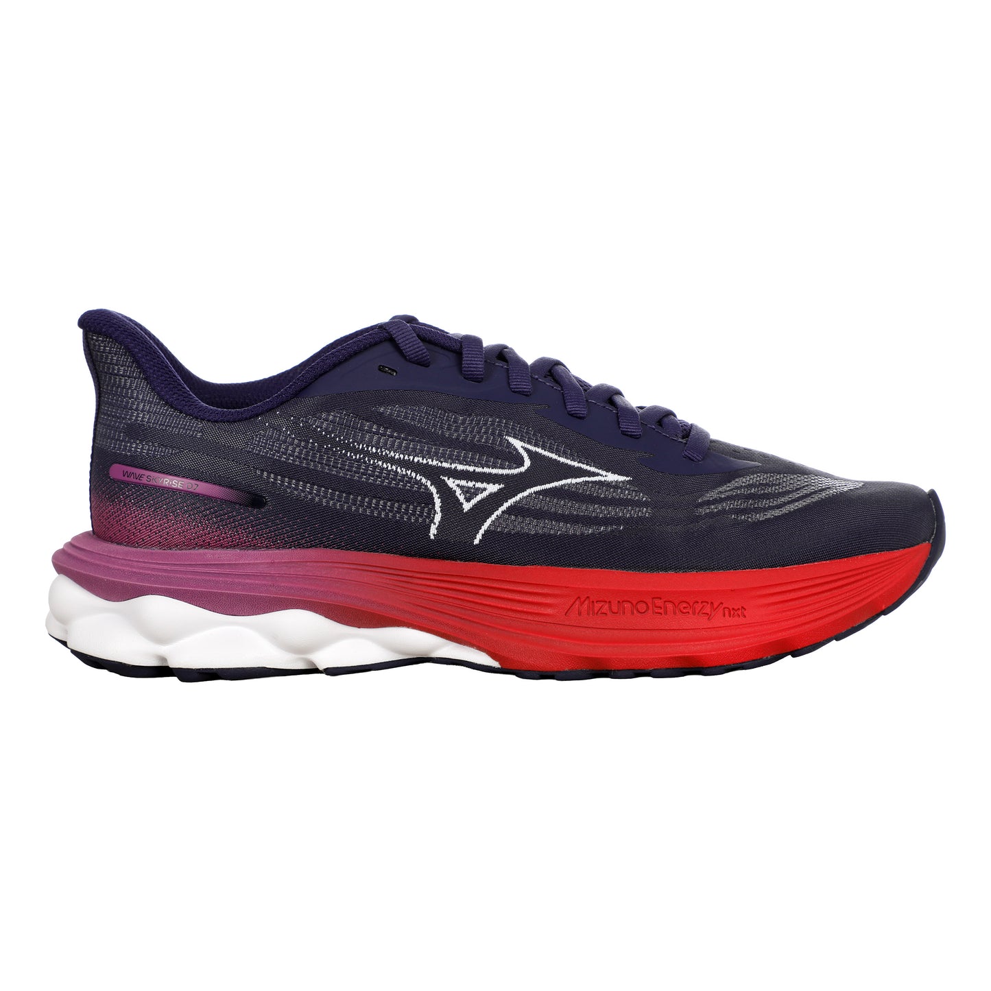 Mizuno Wave Skyrise 7  Neutrální obuv Dámy - tmavě modrá, červená