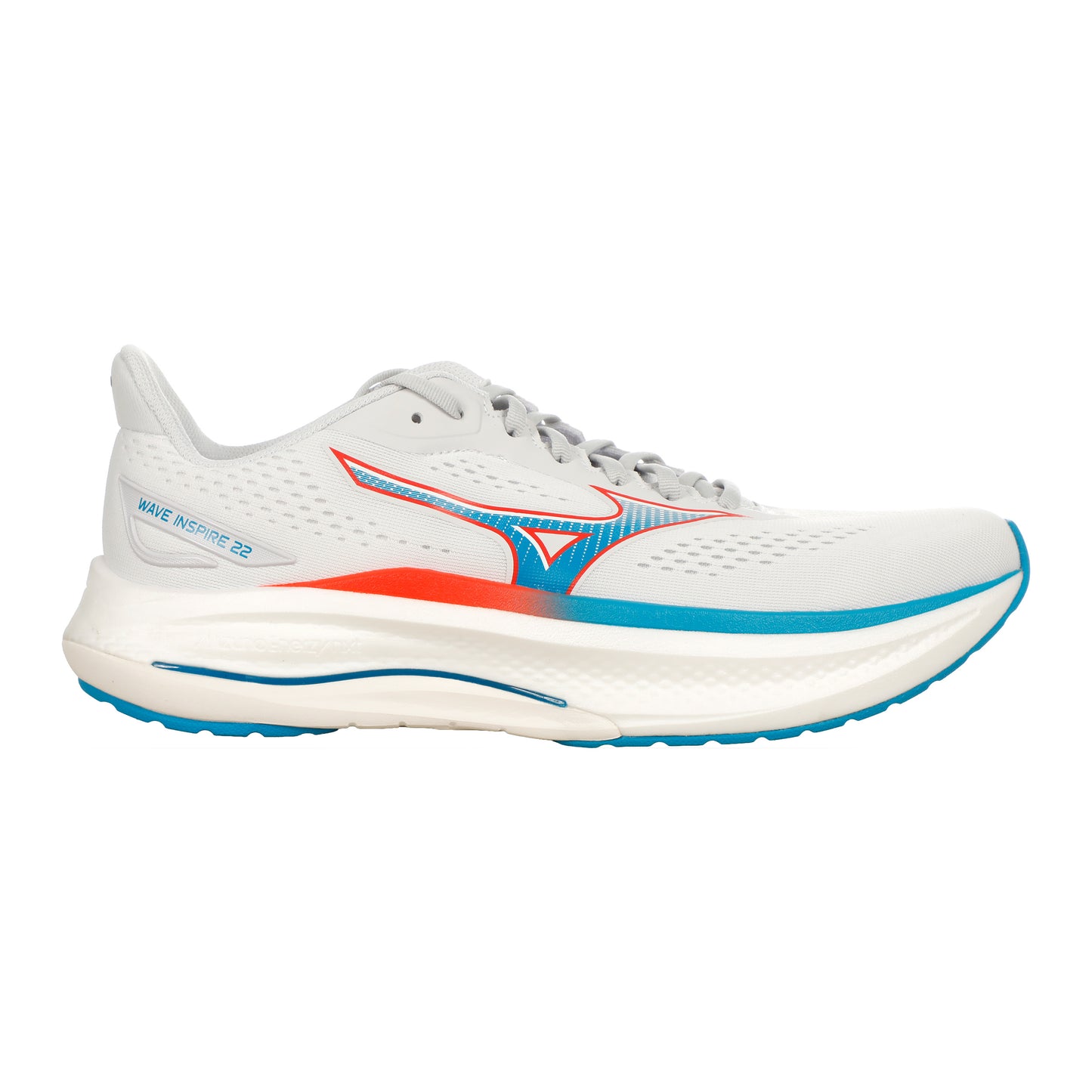 Mizuno Wave Inspire 22  Stabilní obuv Muži - krémová, modrá
