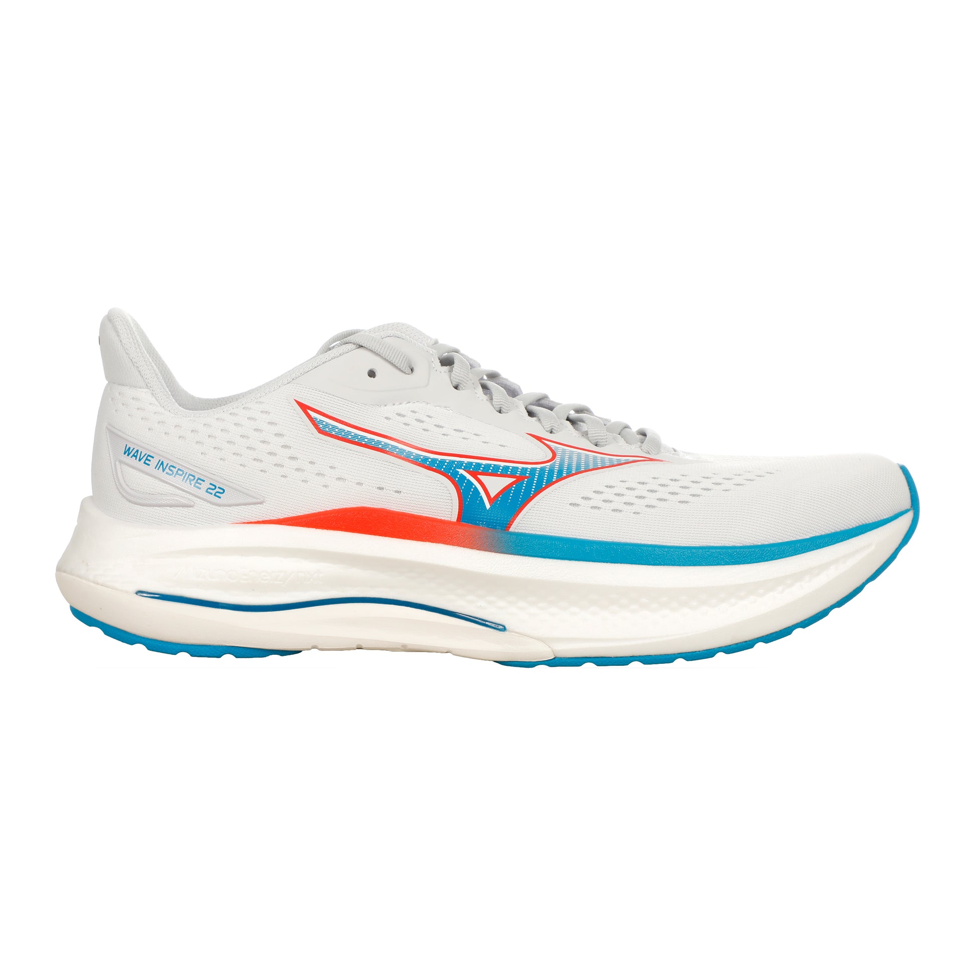 Mizuno Wave Inspire 22  Stabilní obuv Muži - krémová, modrá