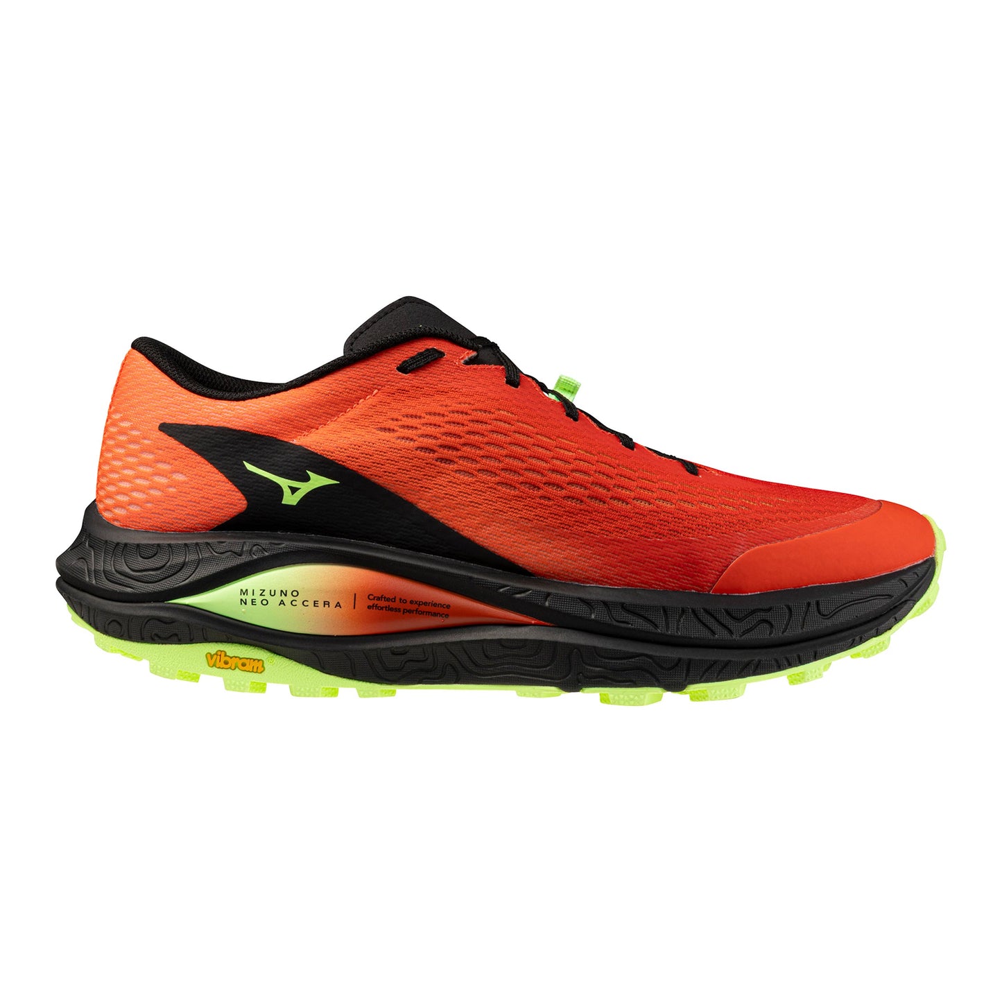 Mizuno Neo Accera  Obuv pro měkčí povrch,žádný asfalt Unisex - oranžová, černá
