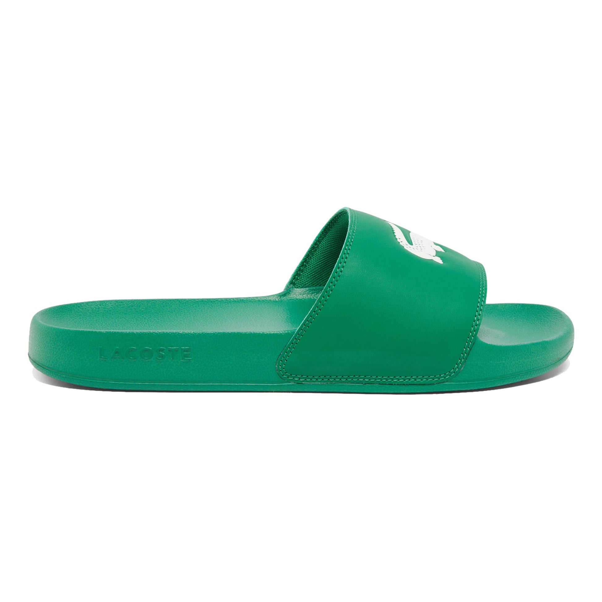 Lacoste Serve Pantofle Muži - zelená, bílá