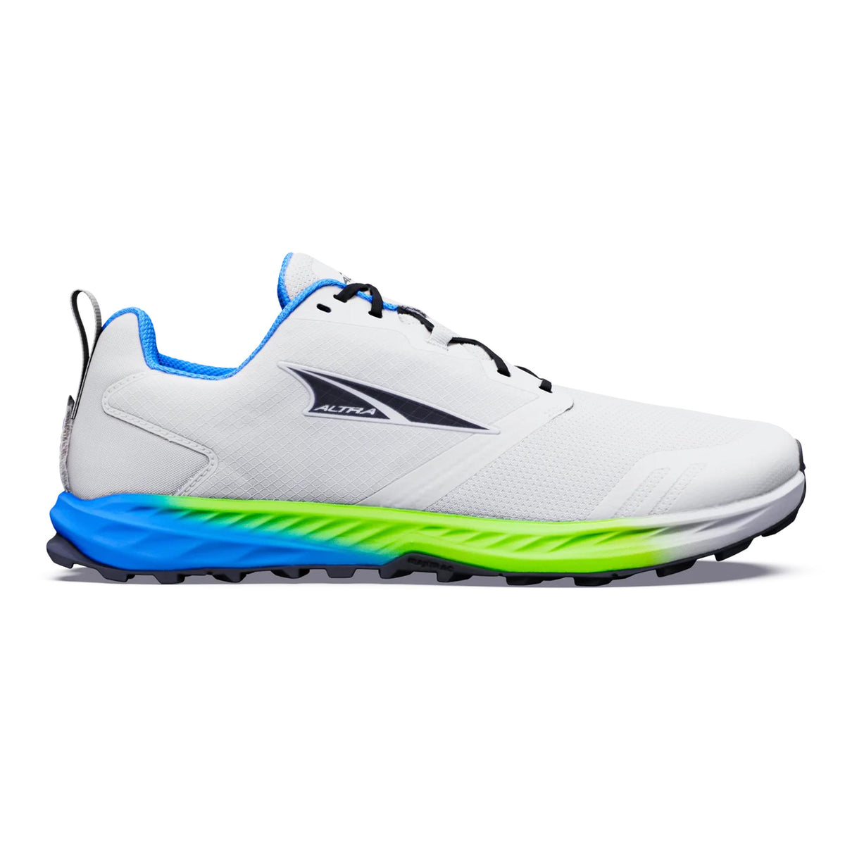 Altra Superior 7 Obuv pro měkčí povrch,žádný asfalt Muži - bílá, modrá
