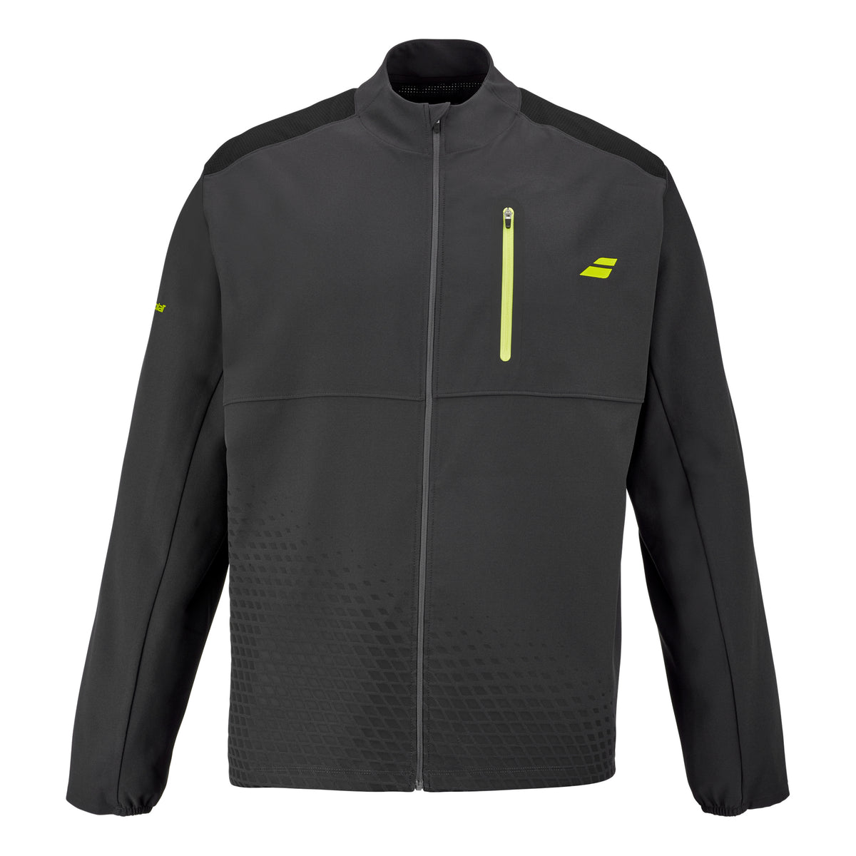 Babolat Aero Tréninková bunda Muži-šedá, žlutá