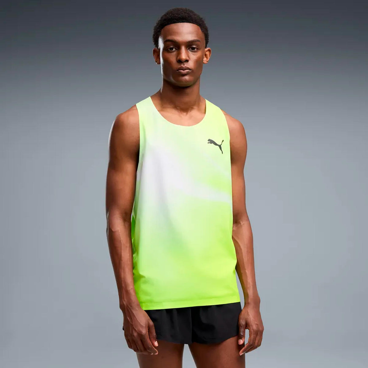Puma Lightspeed Ultraweave Graphic  Bežecké tričko Muži - limetková