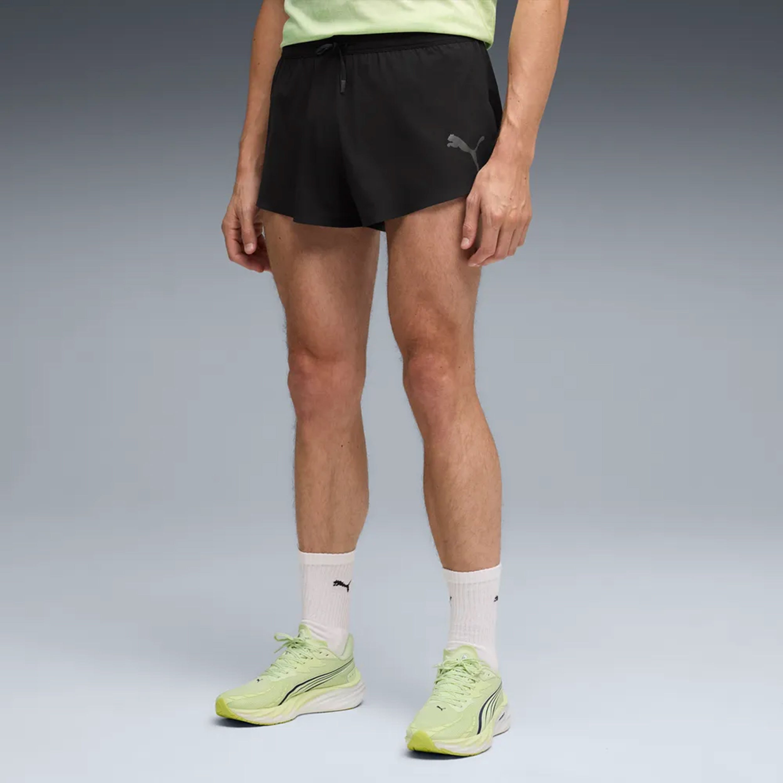 Puma Lightspeed Ultraweave 2in Split  Bežecké šortky Muži - černá