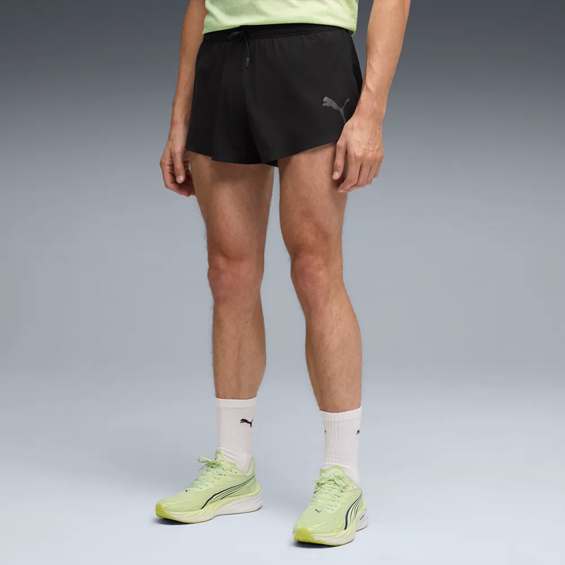 Puma Lightspeed Ultraweave 2in Split  Bežecké šortky Muži - černá