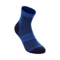 Performance Run Quarter  Running socks Unisex-modrá